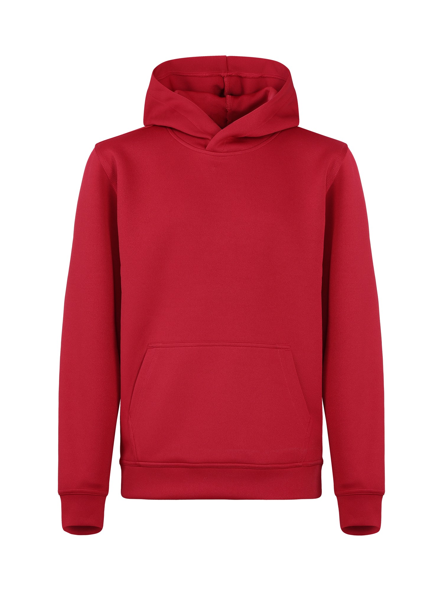 Clique Miami Hoody hettegenser barn i rød, forfra