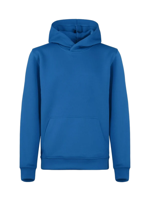 Clique Miami Hoody hettegenser barn i kornblå, forfra