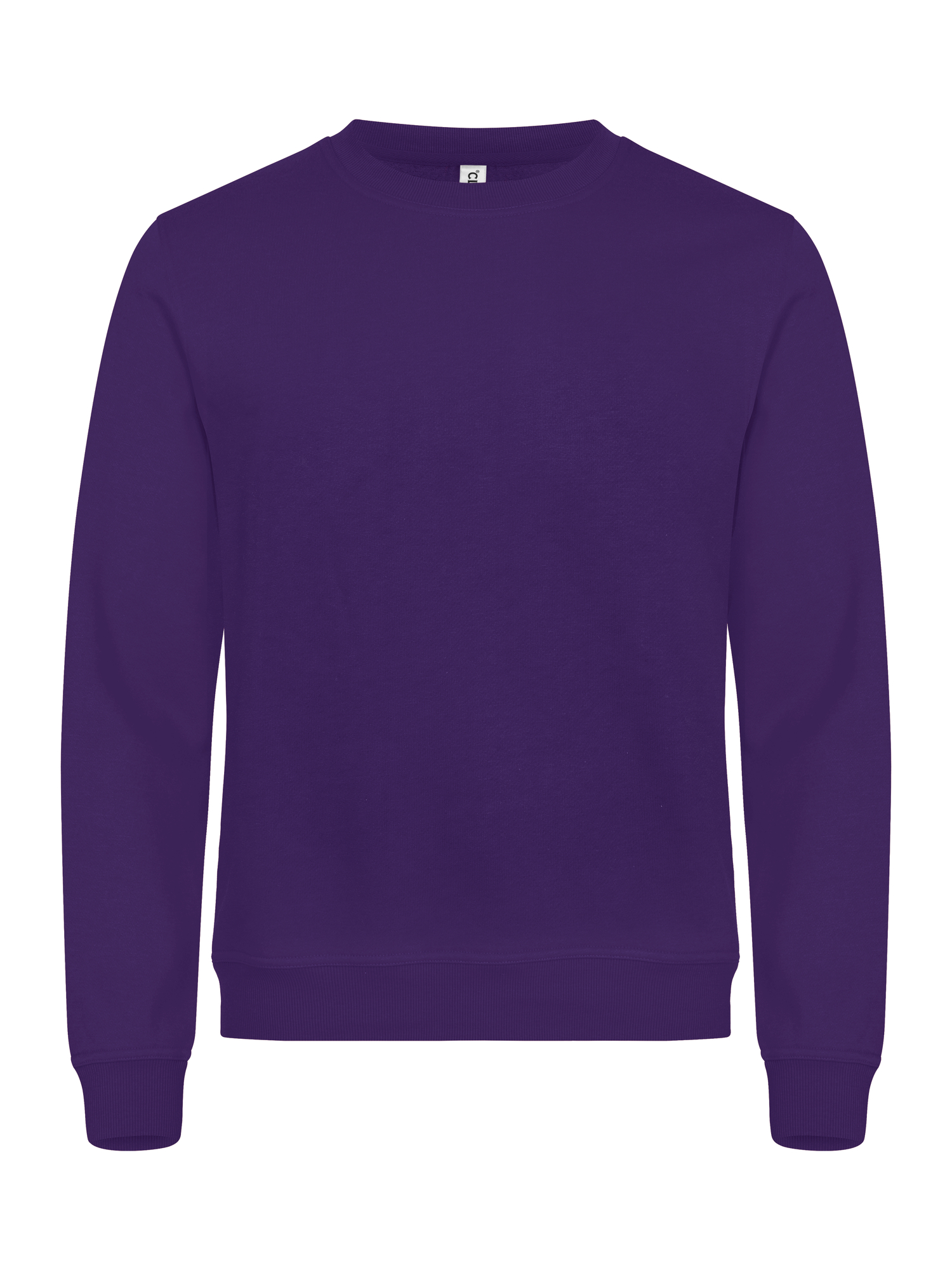 Clique Miami Roundneck genser i sterk lilla, forfra