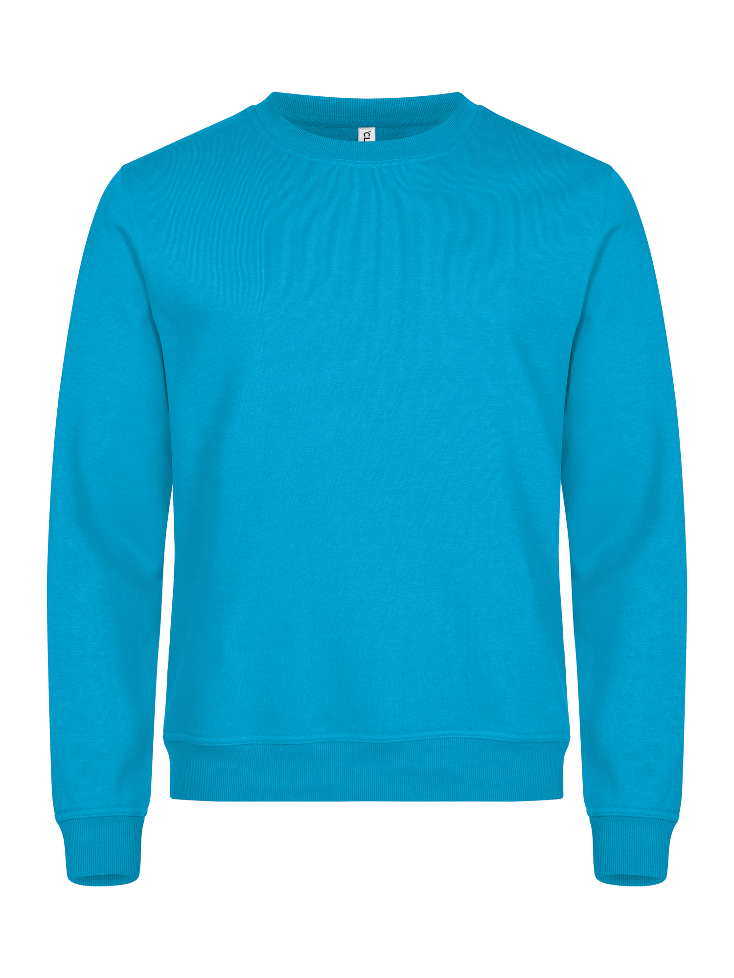 Clique Miami Roundneck genser i turkis, forfra