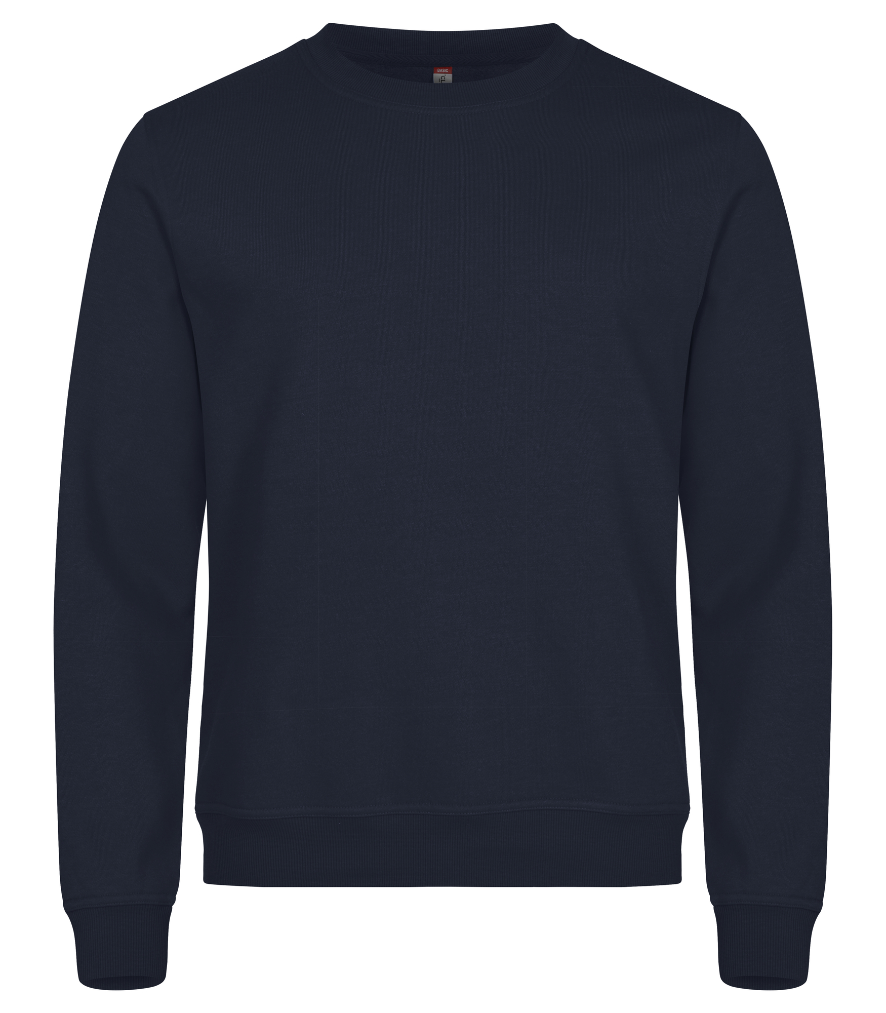 Clique Miami Roundneck genser i mørk marine, forfra