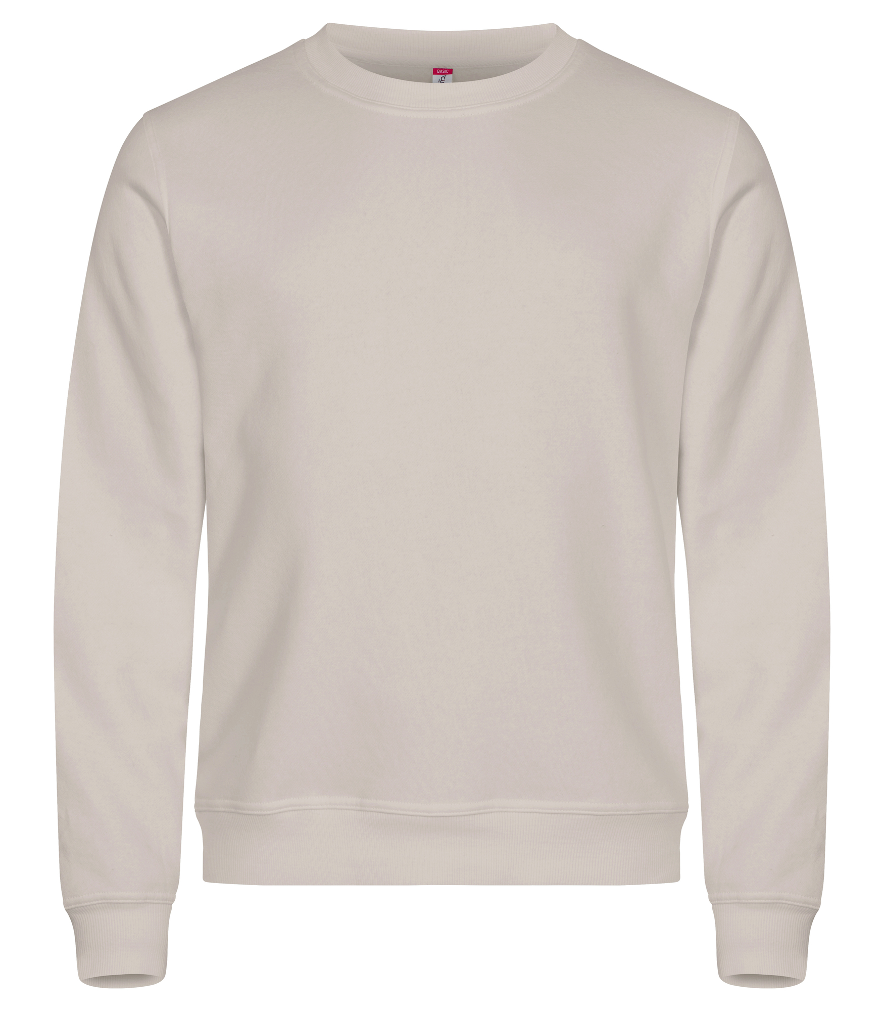 Clique Miami Roundneck genser i stein, forfra