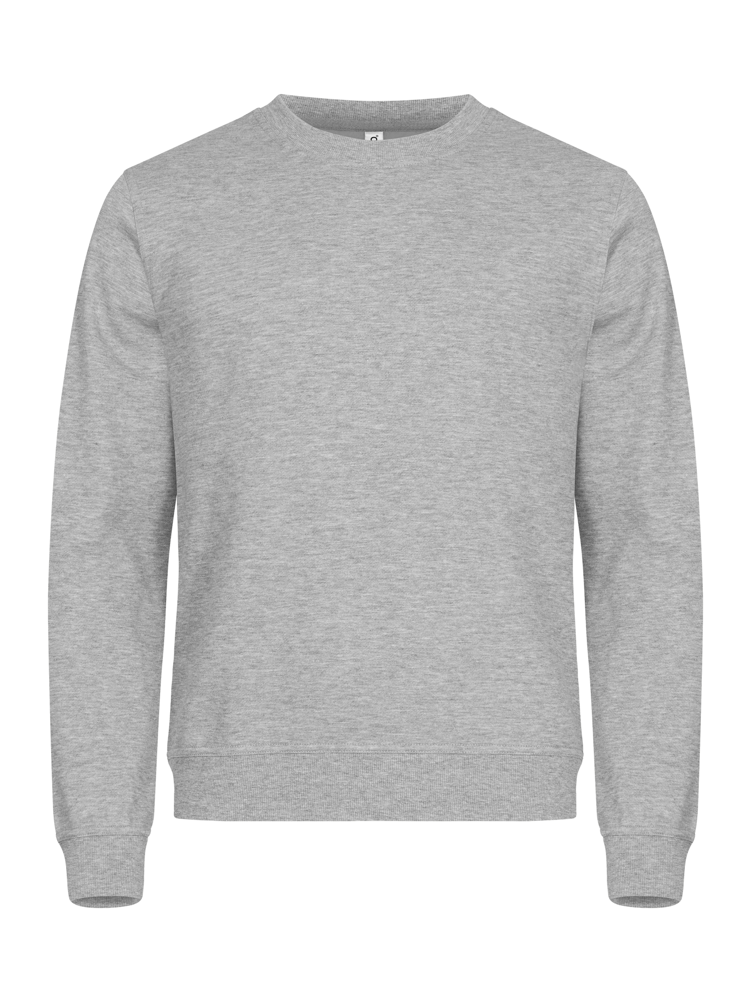 Clique Miami Roundneck genser i aske, forfra