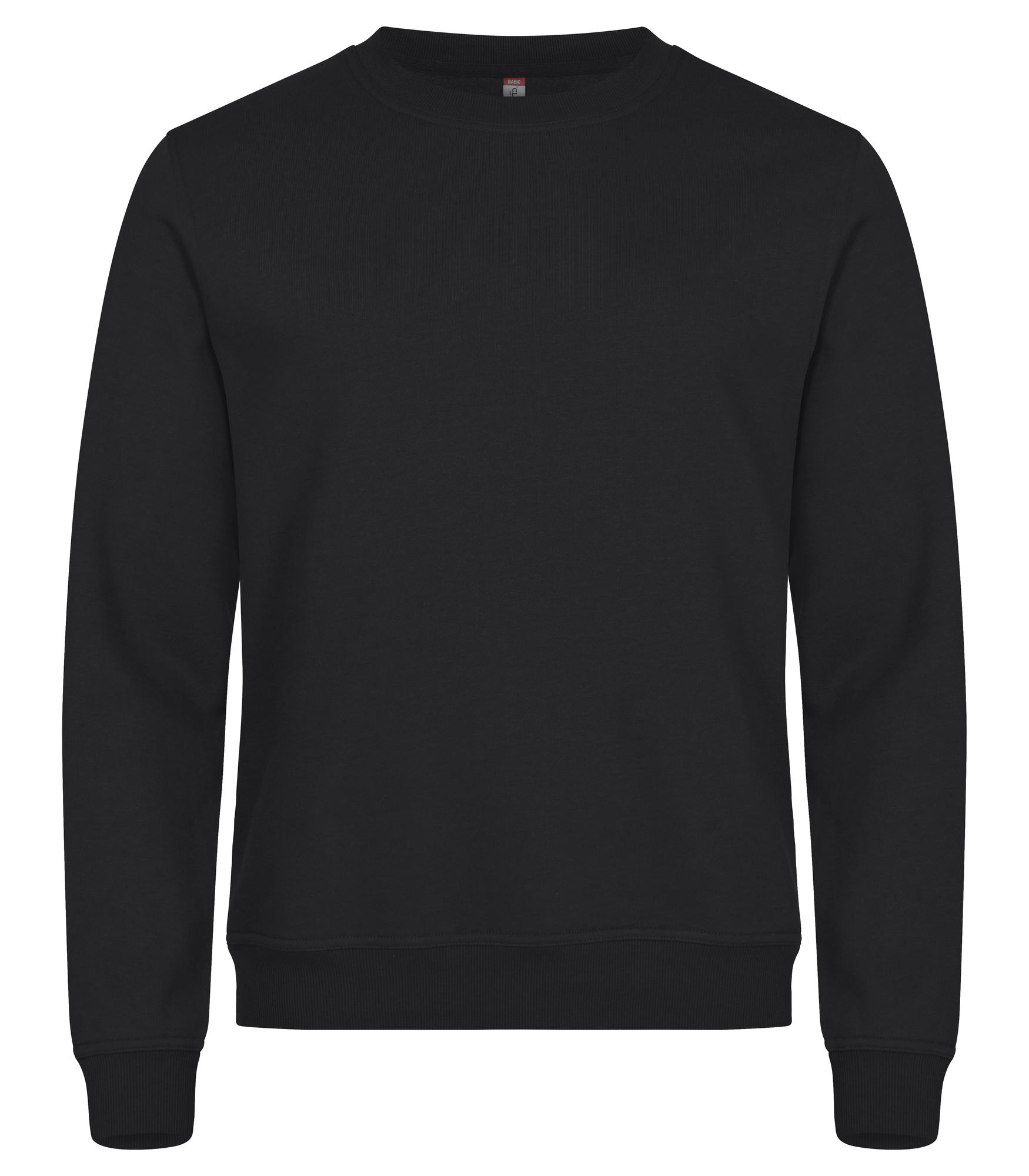 Clique Miami Roundneck genser i svart, forfra