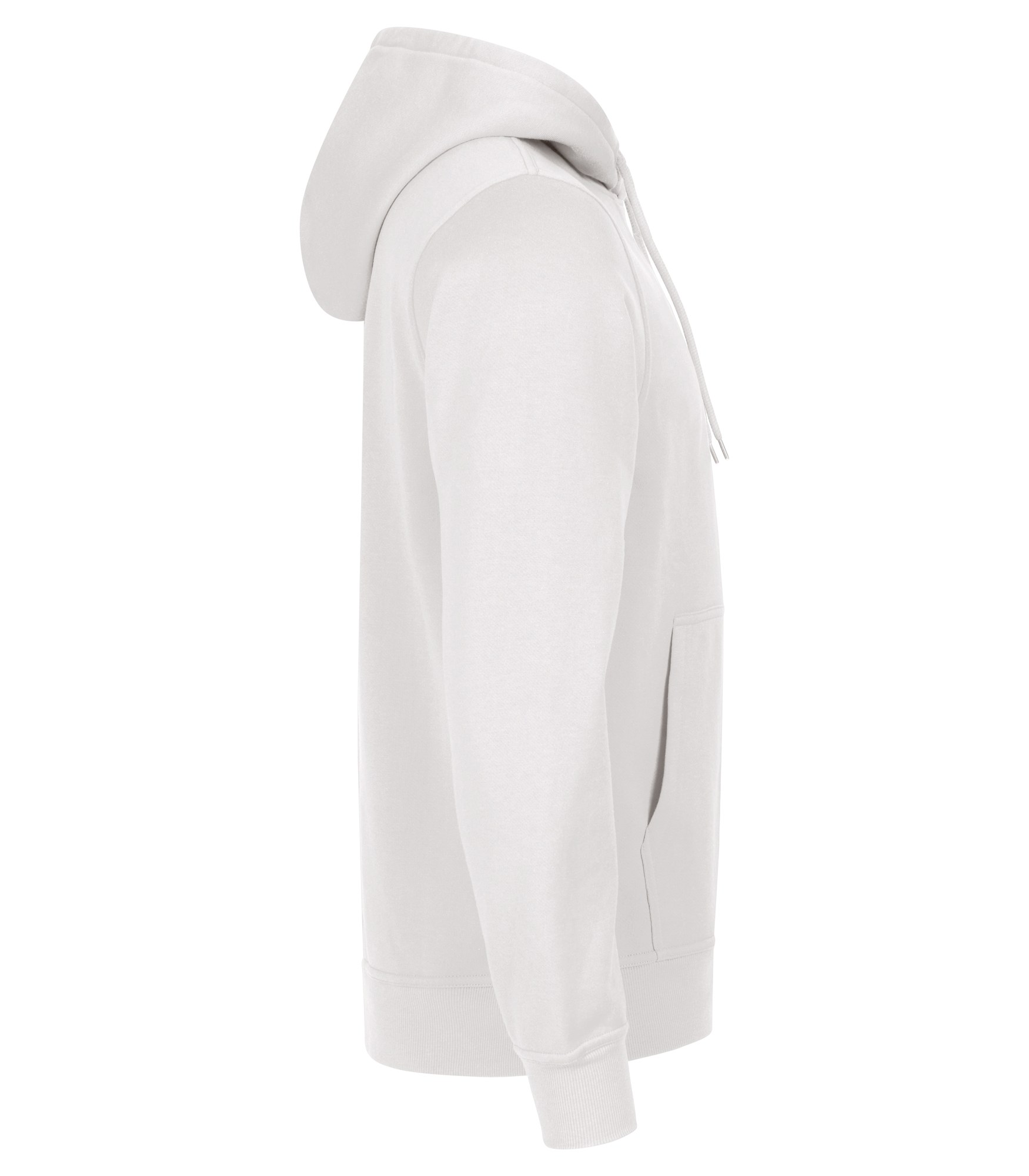 Clique Miami Hoody hettegenser i offwhite, fra høyre