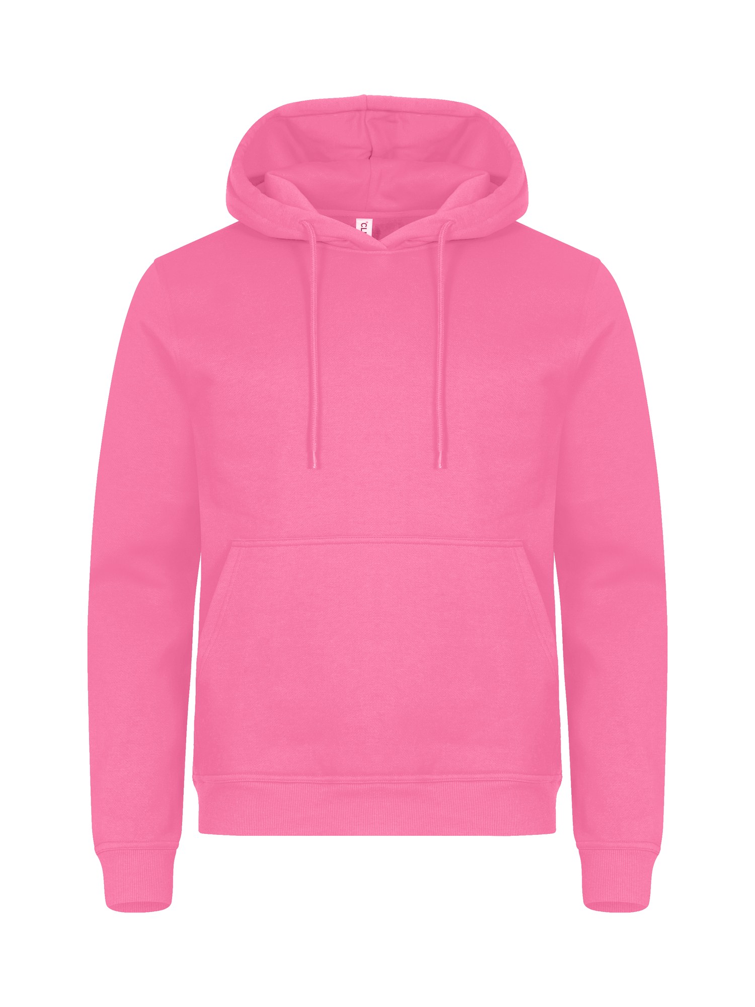 Clique Miami Hoody hettegenser i klar rosa, forfra