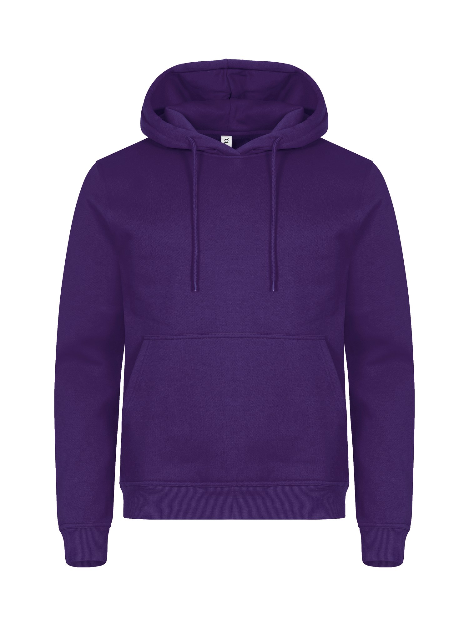 Clique Miami Hoody hettegenser i sterk lilla, forfra