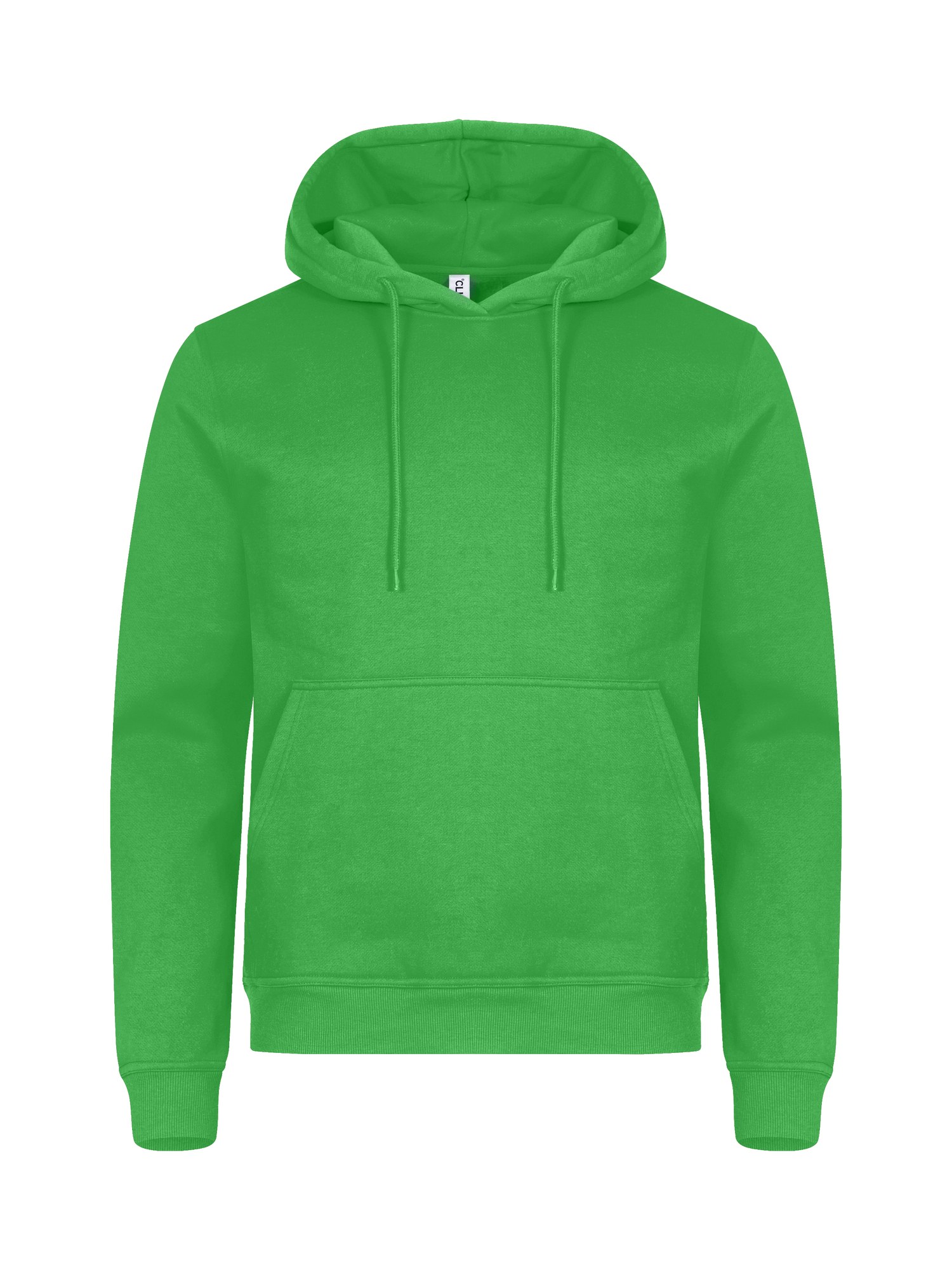 Clique Miami Hoody hettegenser i eplegrønn, forfra