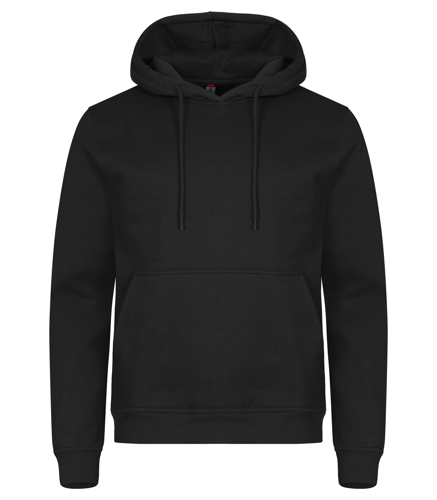 Clique Miami Hoody hettegenser i svart, forfra
