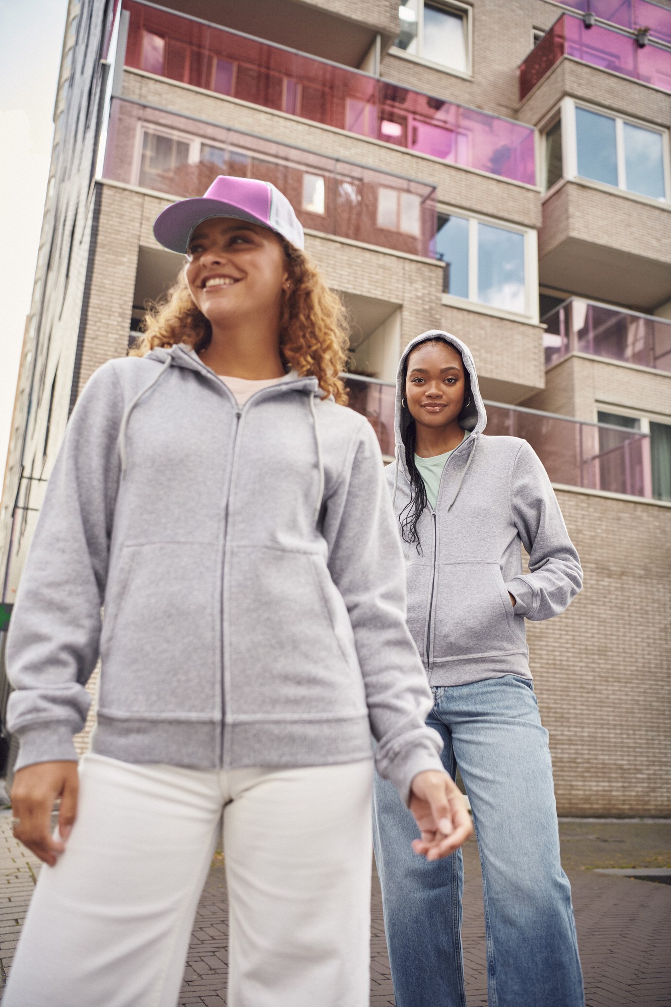 Clique Miami Hoody Full Zip hettejakke i bruk