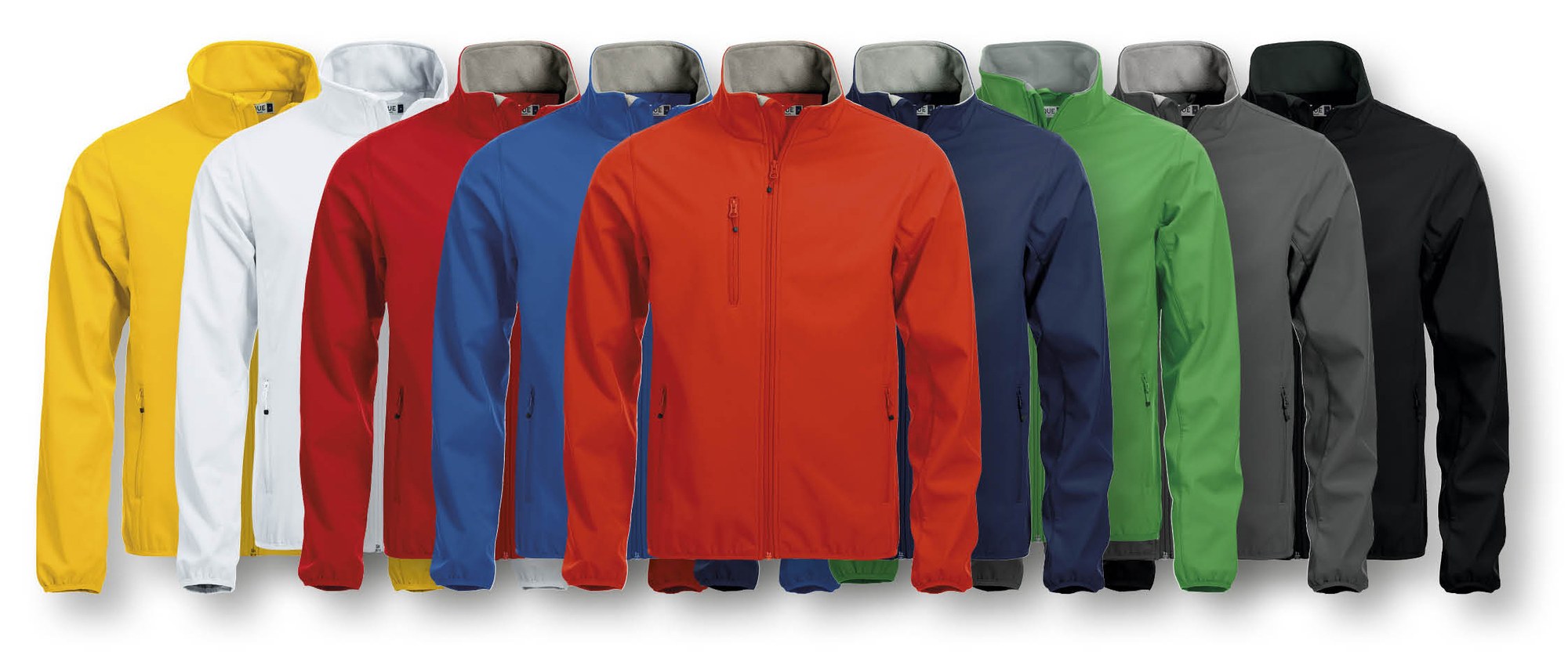Clique Basic Softshell jakke herre i bruk