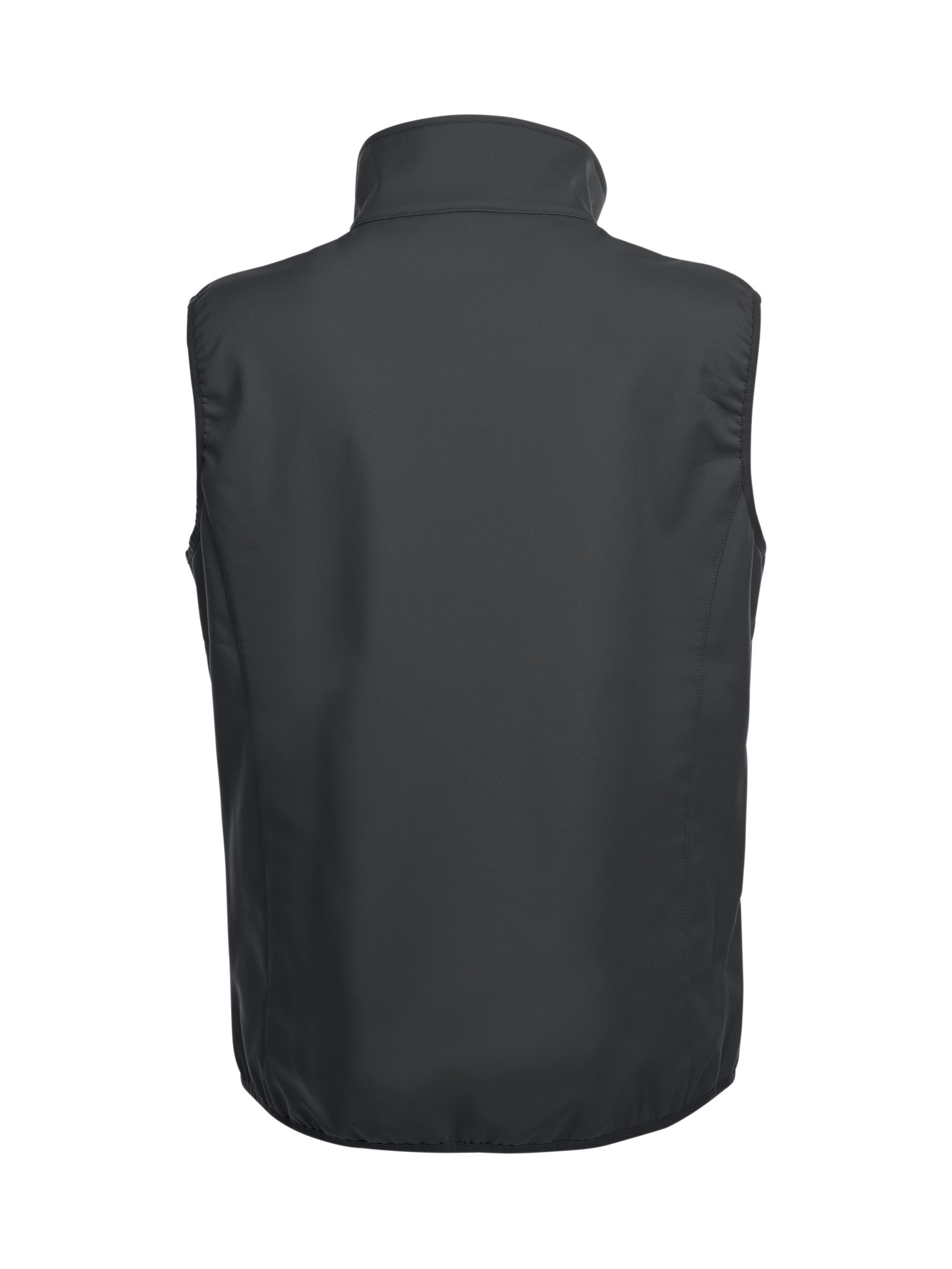 Clique Basic Softshell vest herre i svart, bakfra