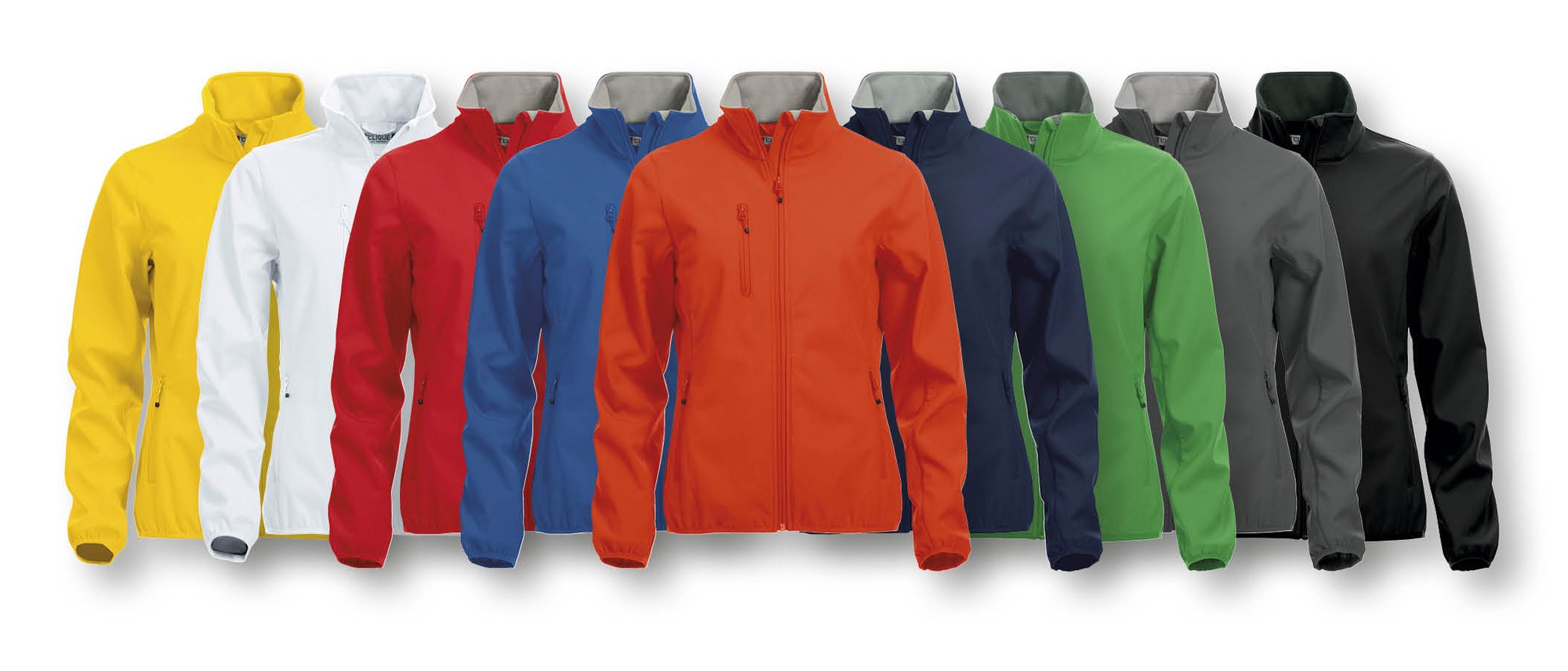 Clique Basic Softshell jakke dame i bruk