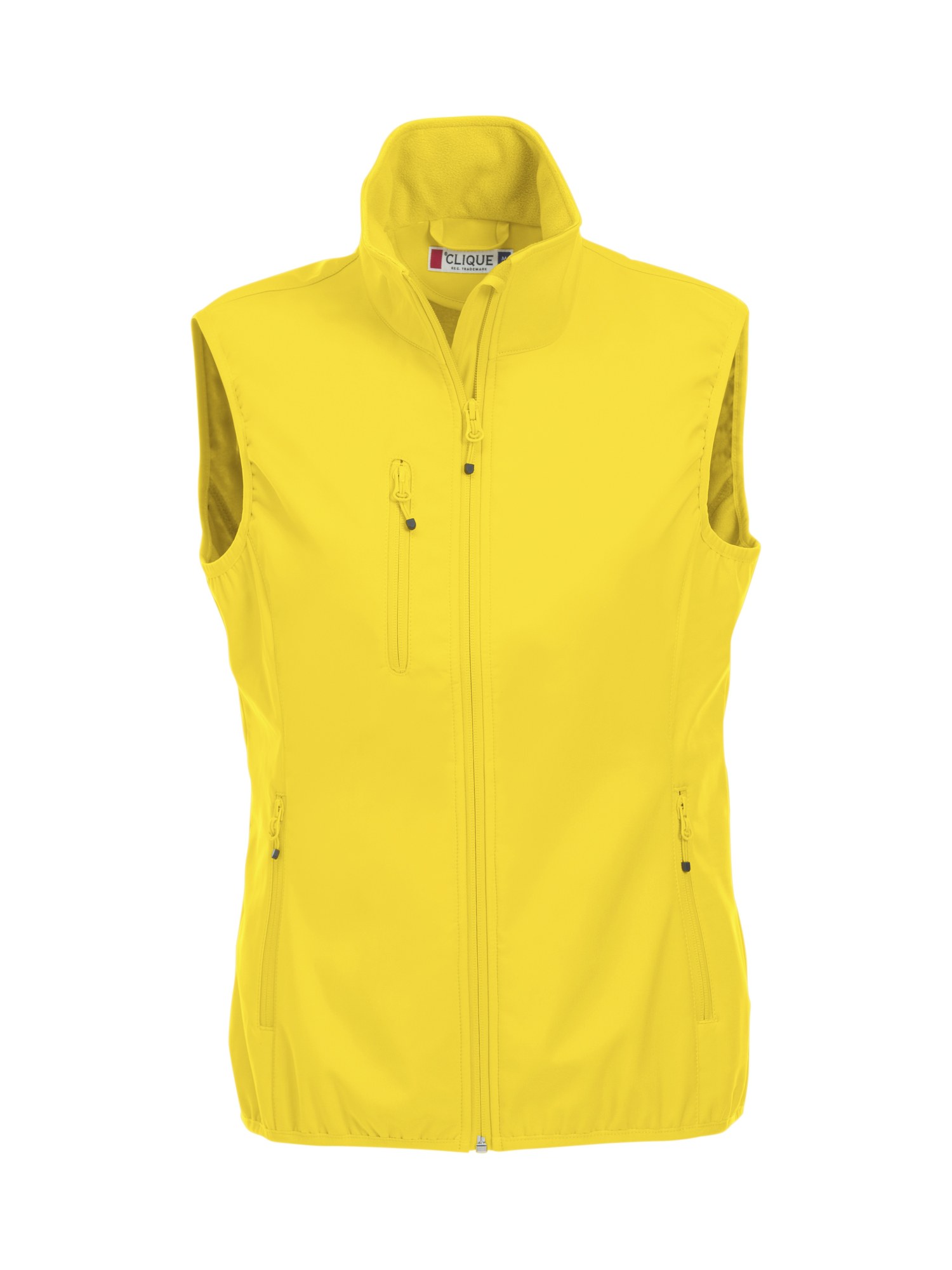 Clique Basic Softshell vest dame i sitrongul, forfra