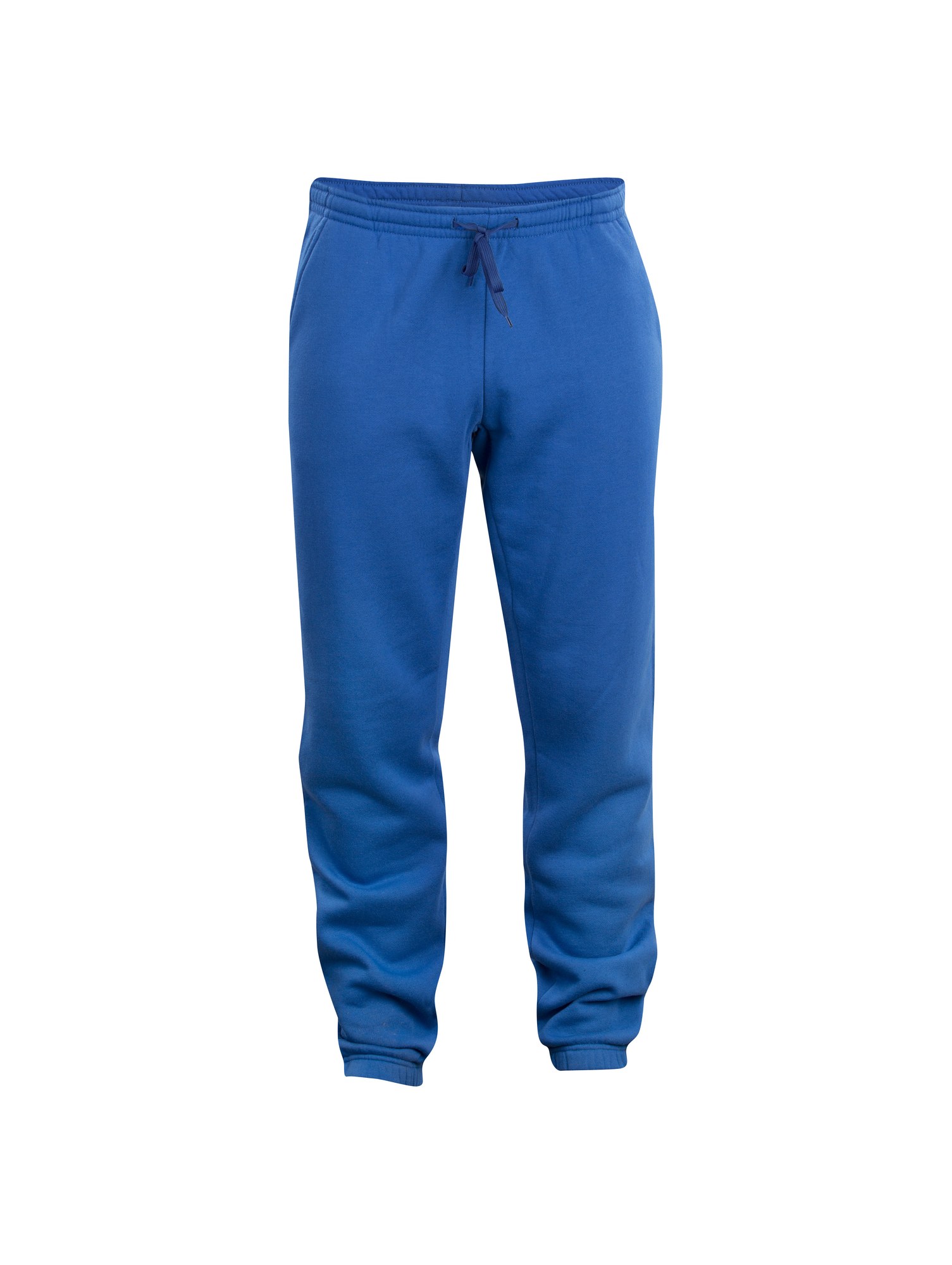 Clique Basic Pants joggebukse i kornblå, forfra