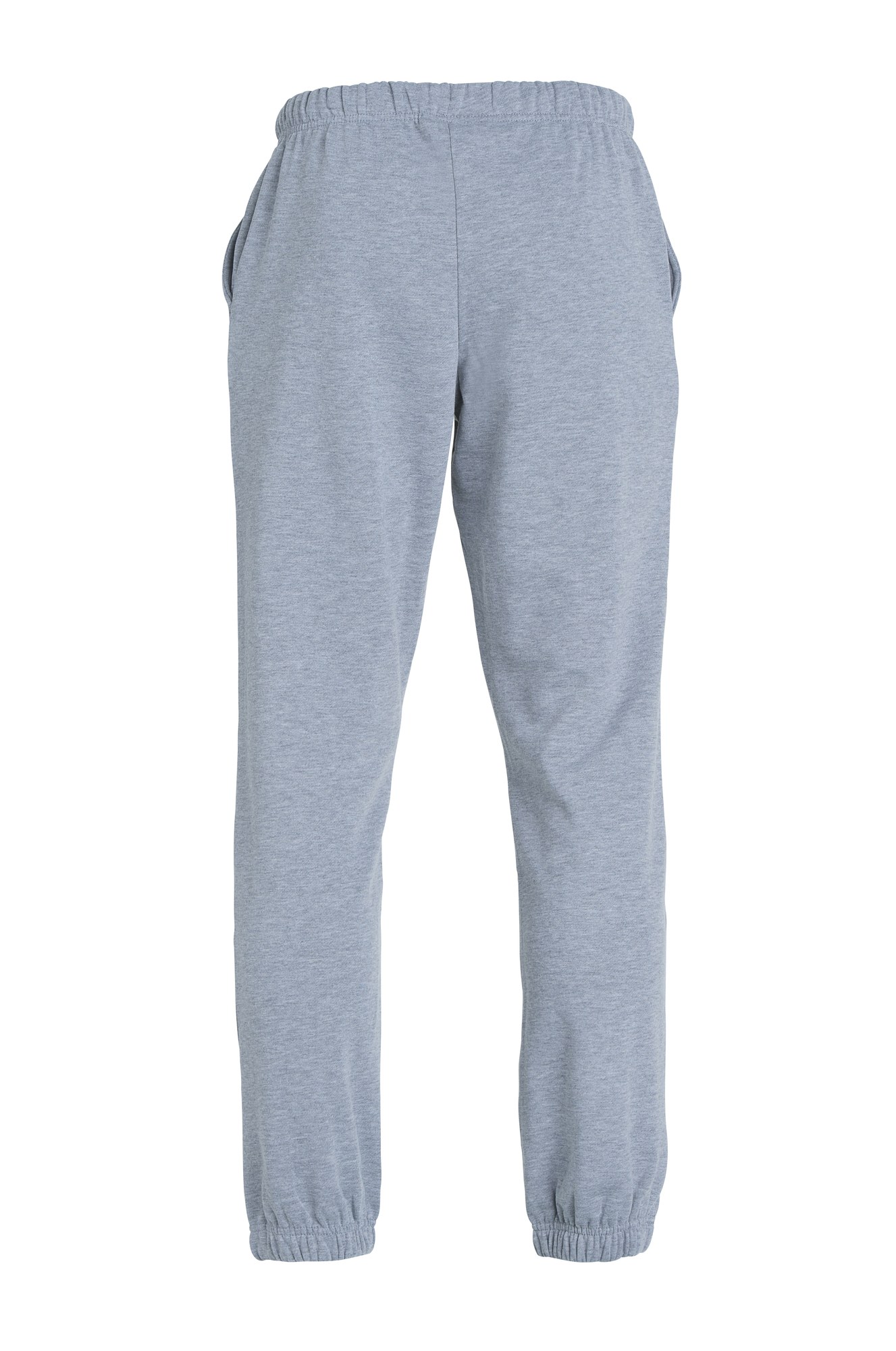 Clique Basic Pants joggebukse i gråmelert, bakfra