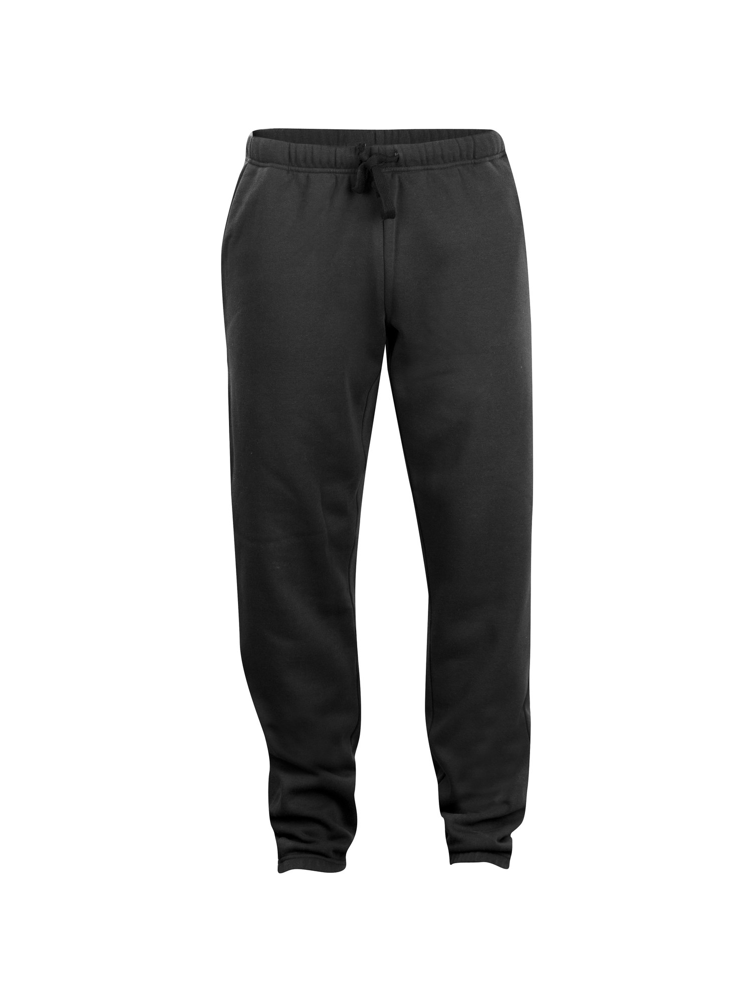 Clique Basic Pants joggebukse i svart, forfra