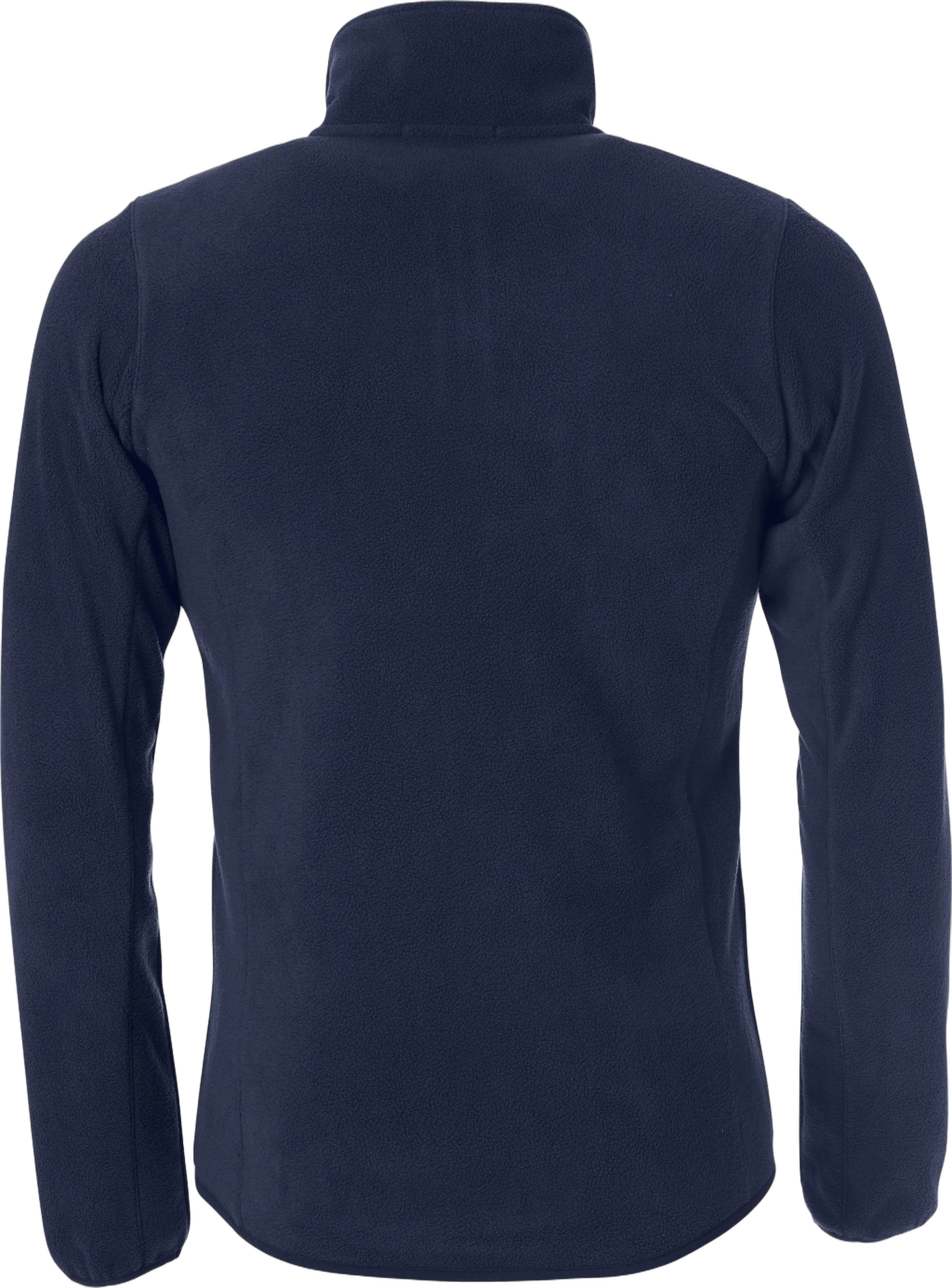 Clique Basic Polar Fleece jakke i mørk marine, bakfra