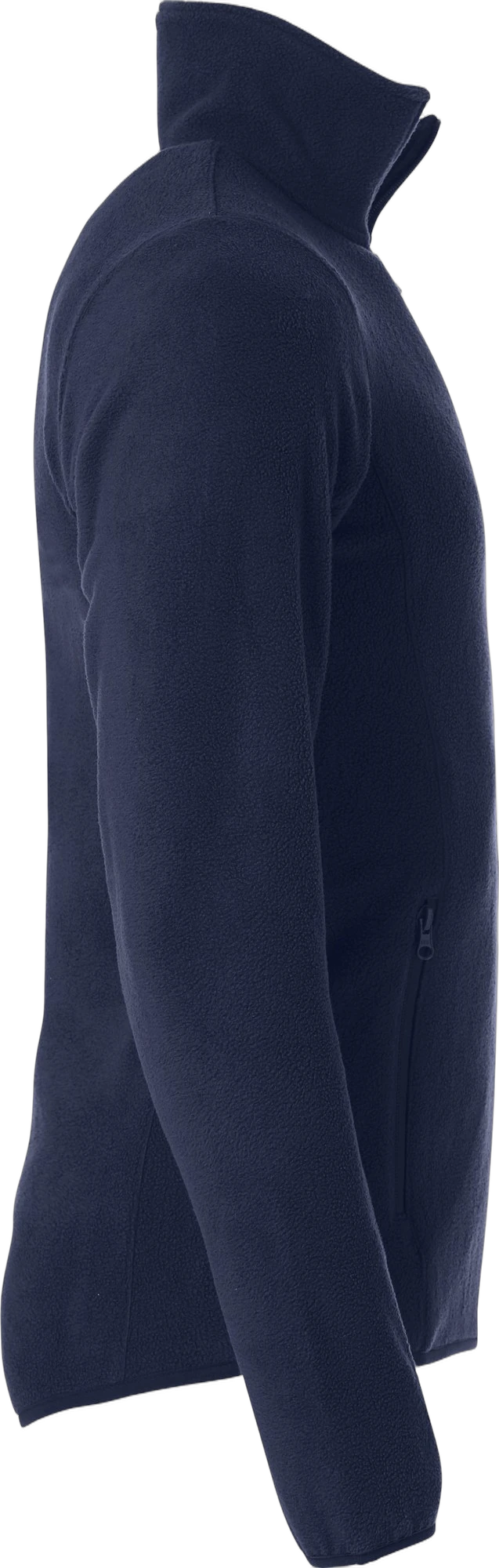 Clique Basic Polar Fleece jakke i mørk marine, fra høyre