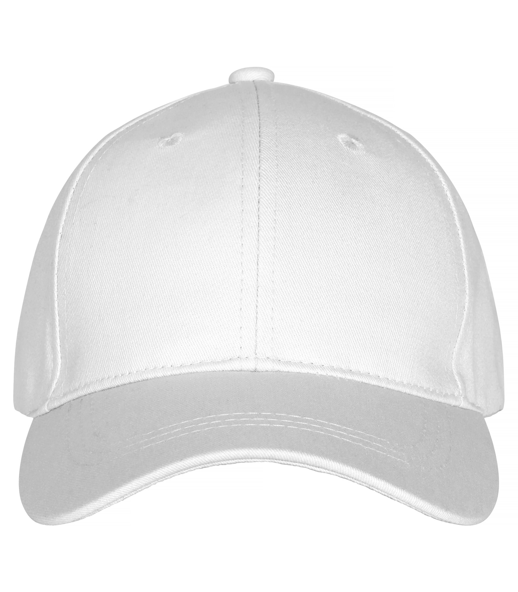 Clique Classic Cap i hvit, forfra