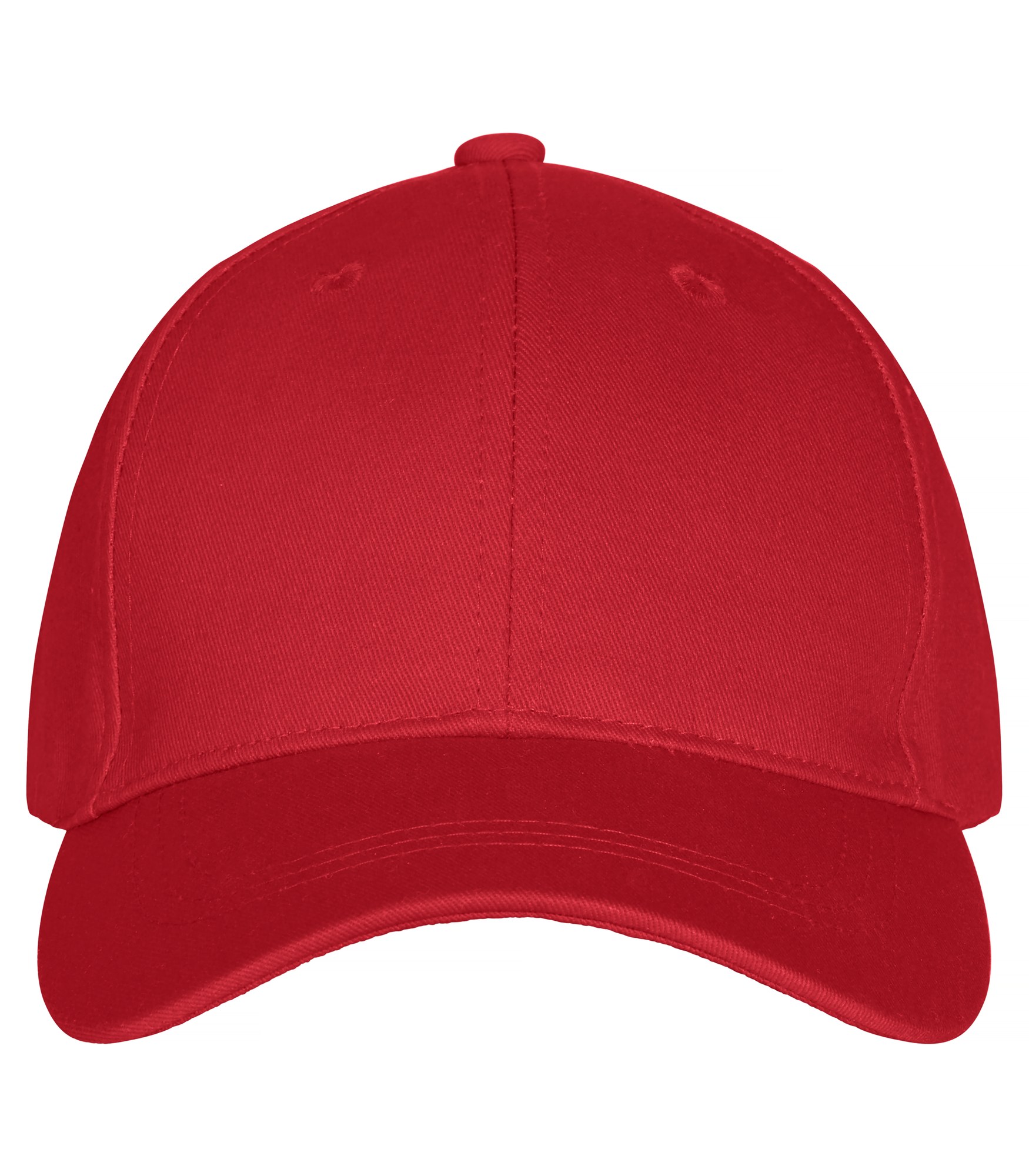 Clique Classic Cap i rød, forfra