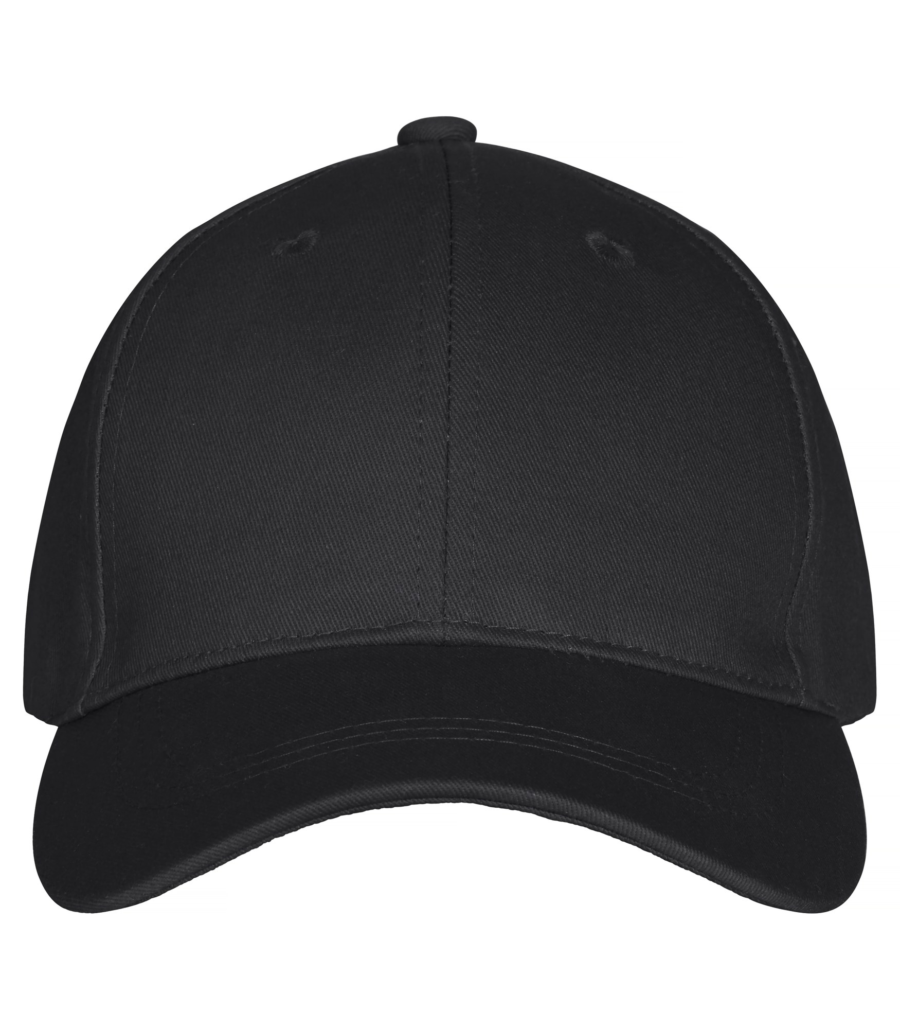 Clique Classic Cap i svart, forfra