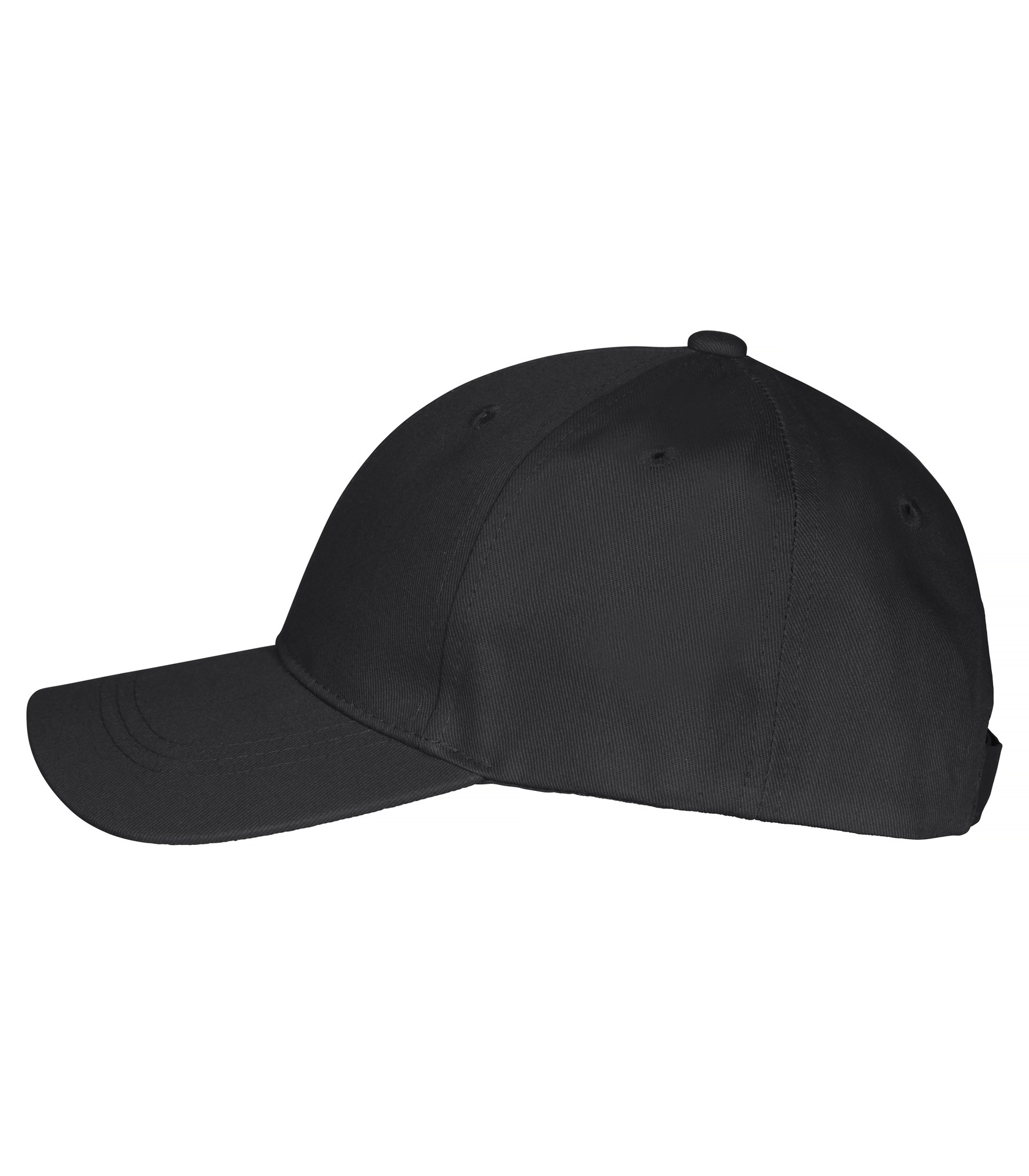 Clique Classic Cap i svart, fra venstre