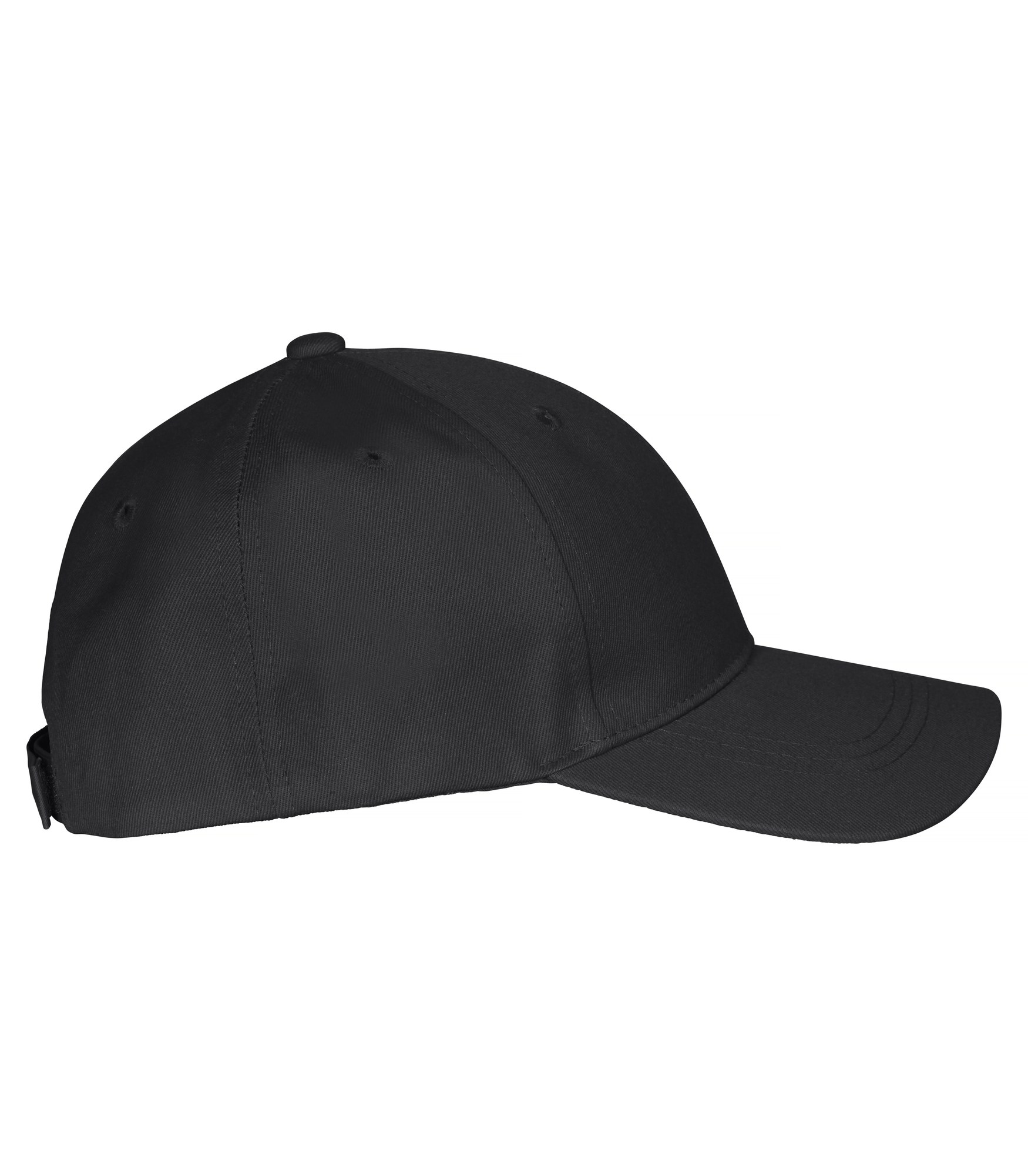 Clique Classic Cap i svart, fra høyre