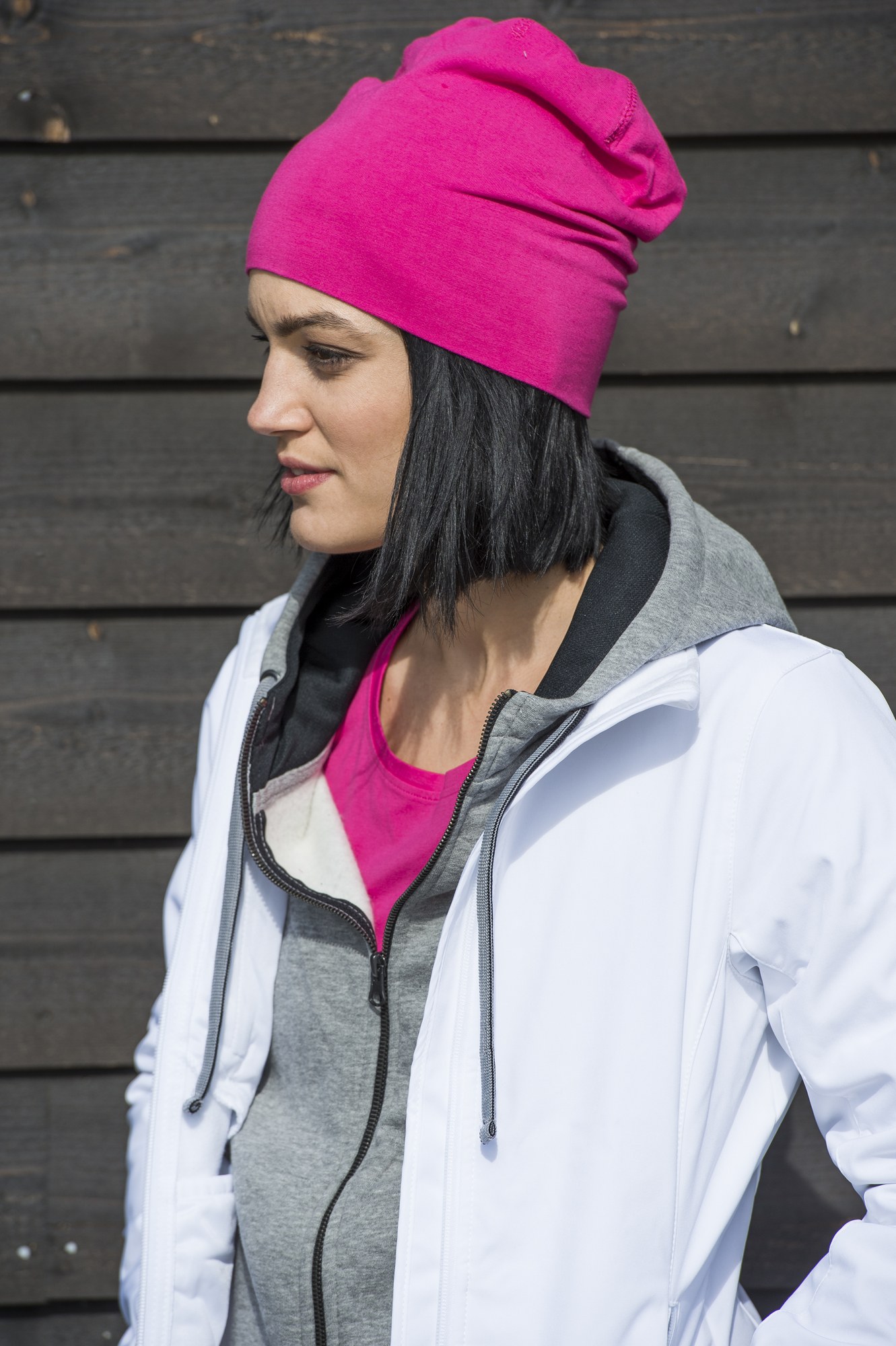 Clique Basic Softshell jakke dame i bruk