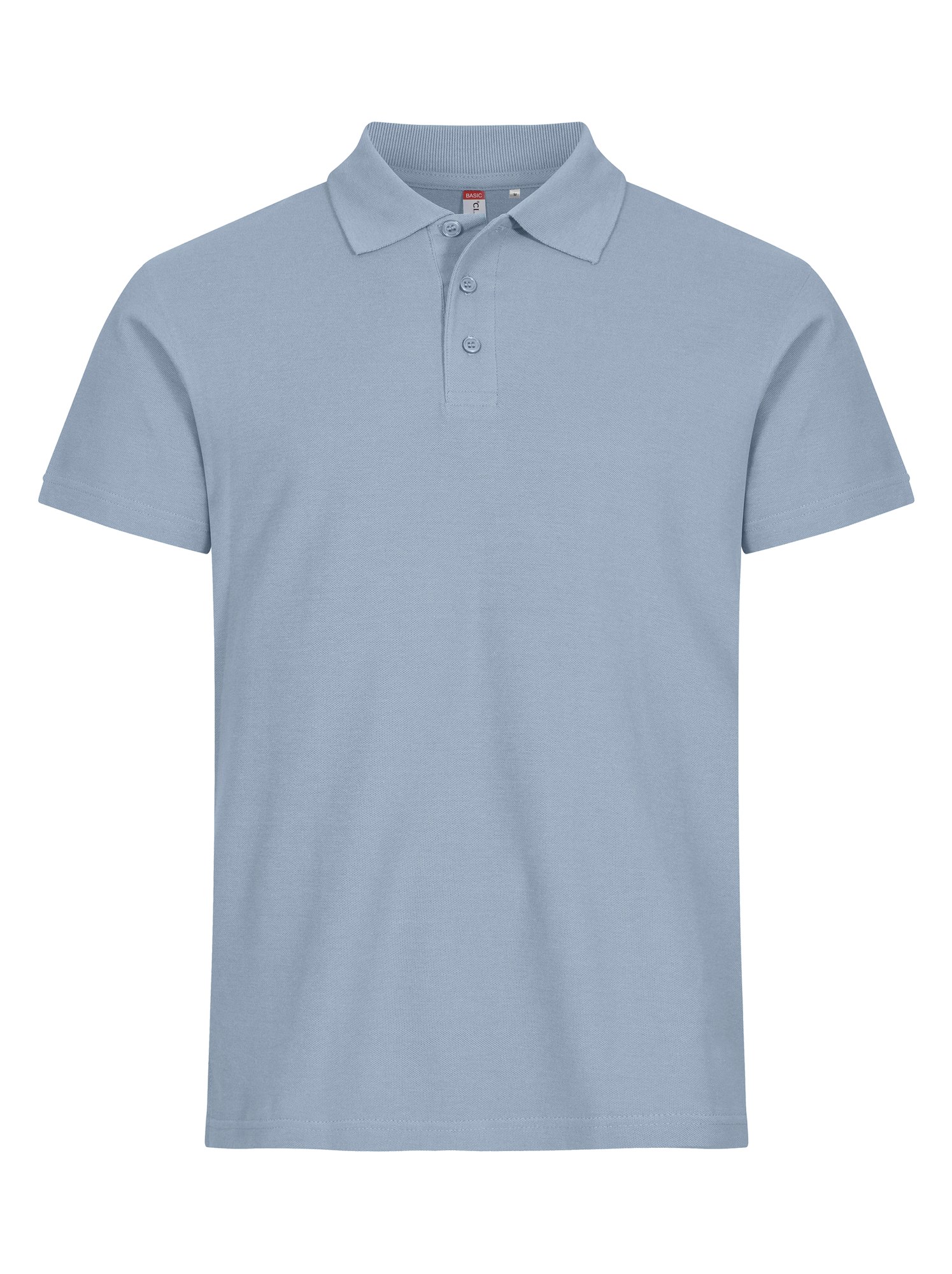 Clique Basic Polo herre i dus blå, forfra