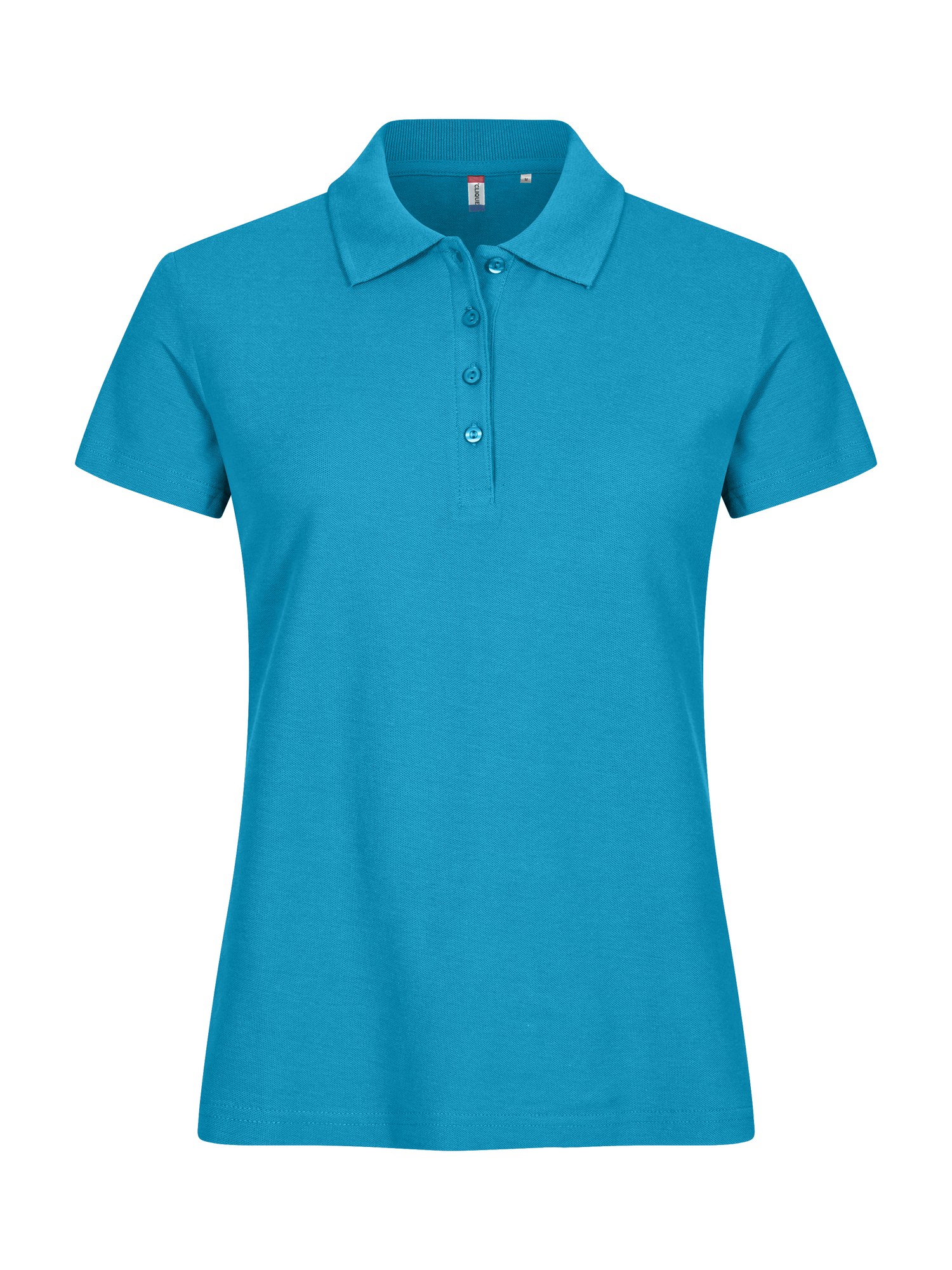 Clique Basic Polo dame i turkis, forfra