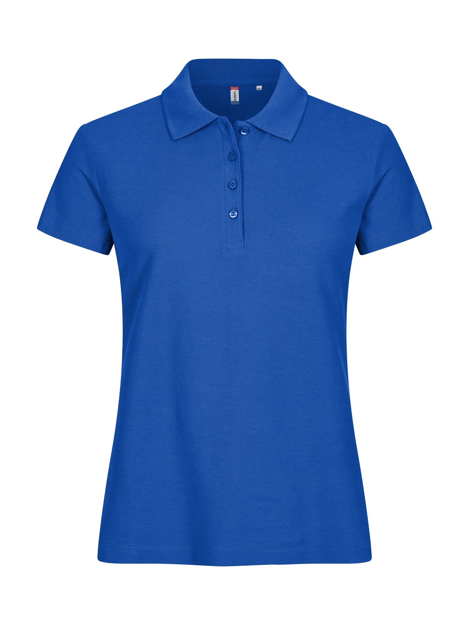 Clique Basic Polo dame i kornblå, forfra