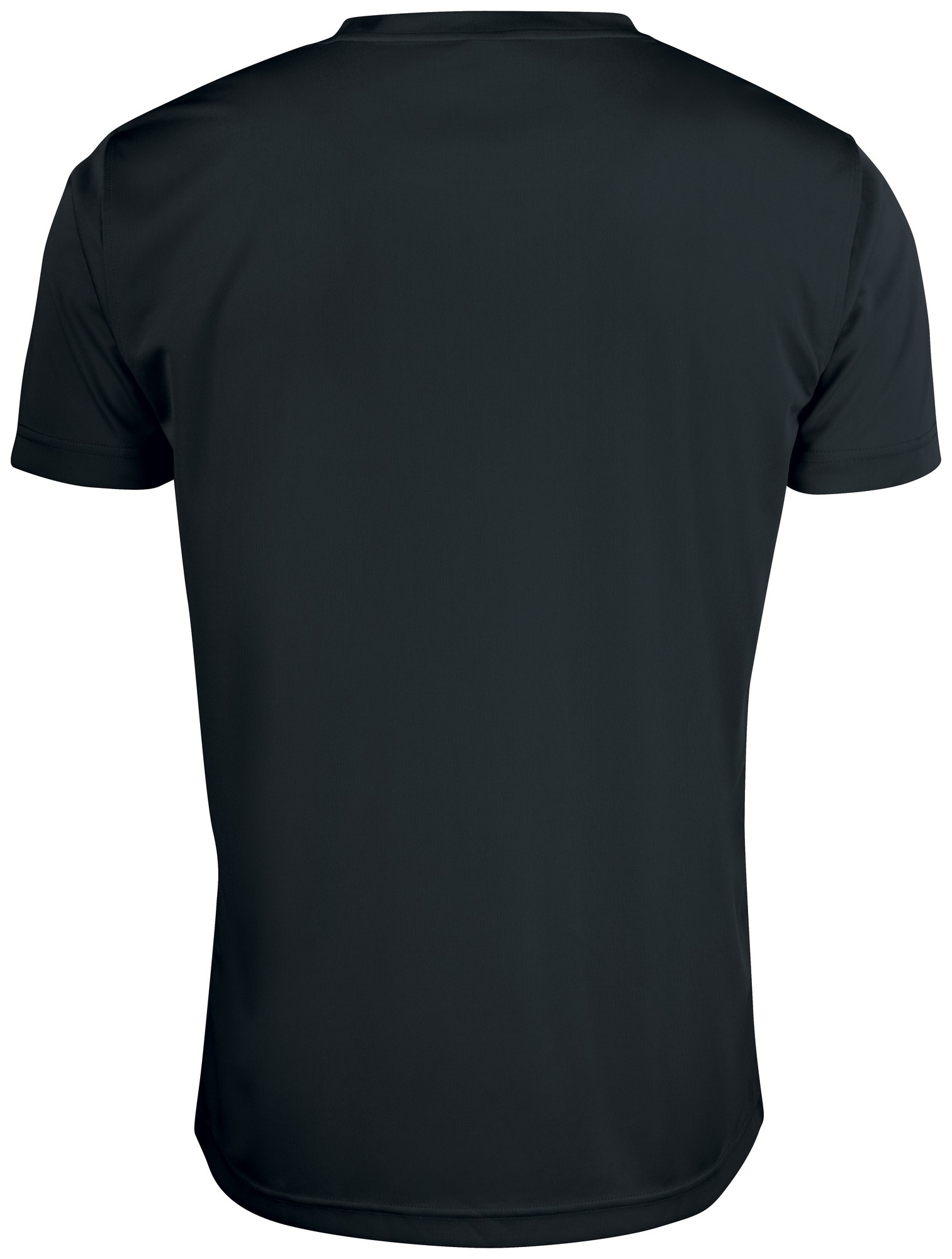 Clique Basic Active-T herre i svart, bakfra