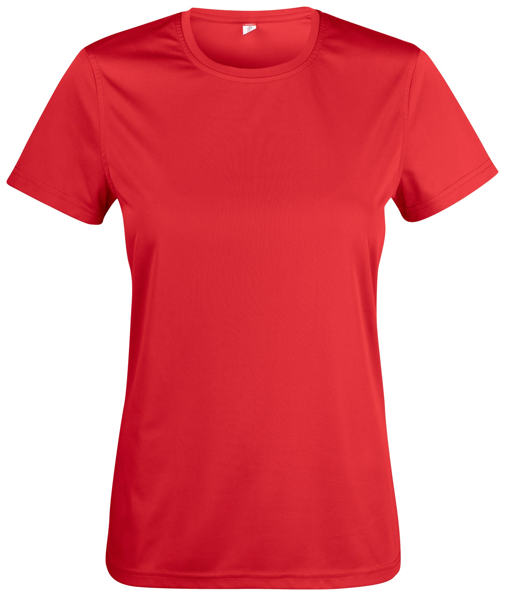 Clique Basic Active-T dame i rød, forfra