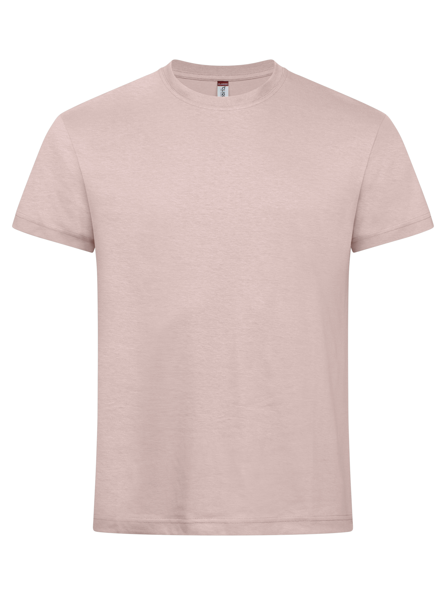 Clique New Classic-T herre i candy rosa, forfra