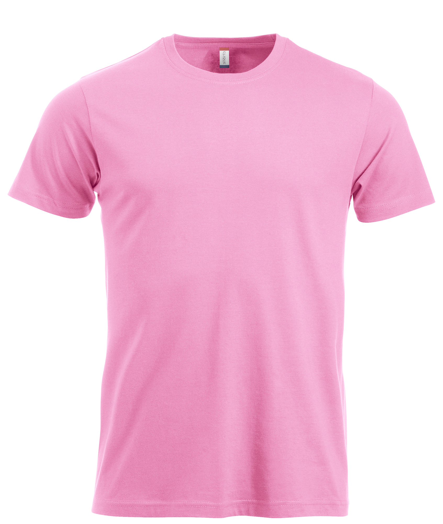 Clique New Classic-T herre i klar rosa, forfra