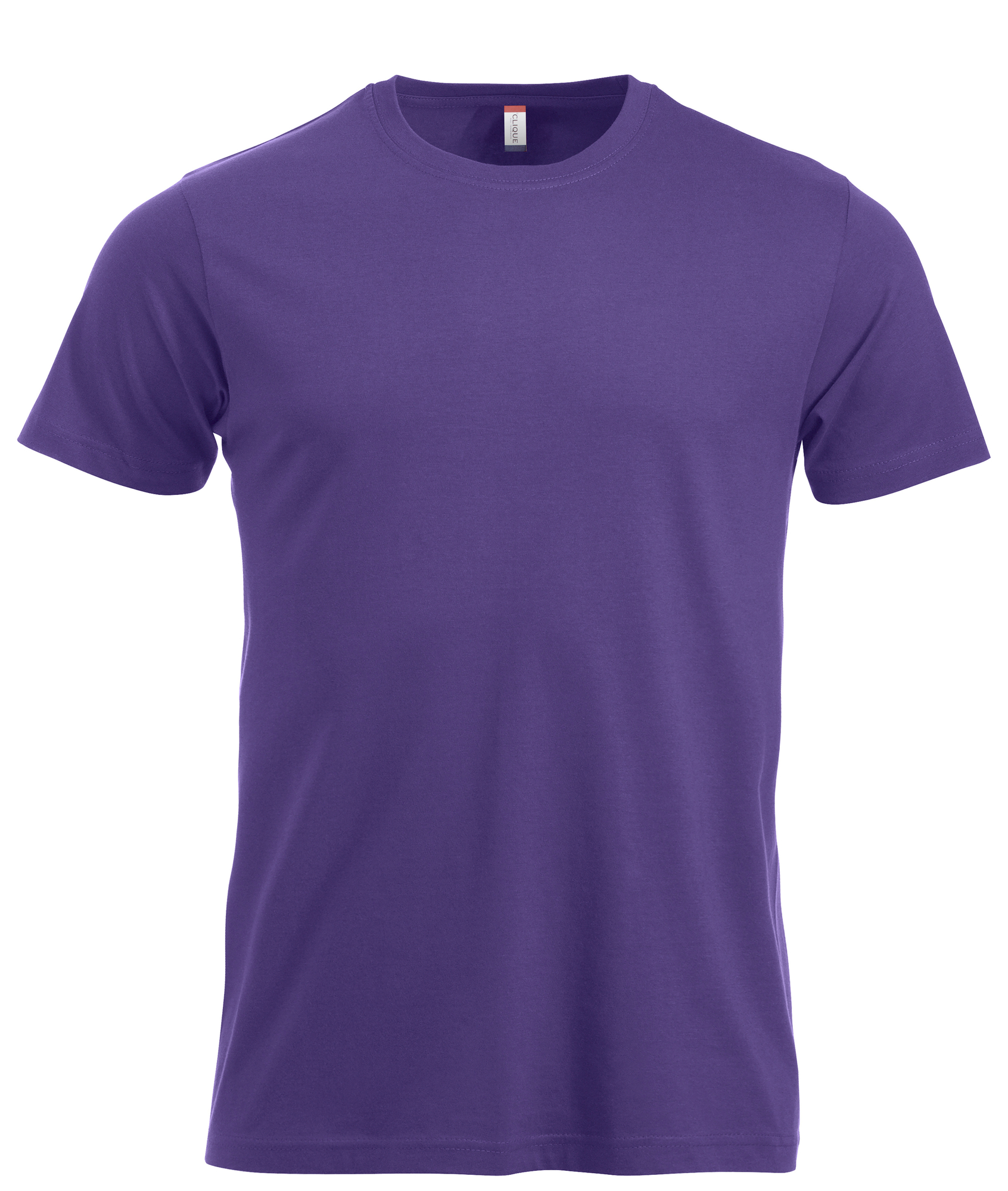 Clique New Classic-T herre i sterk lilla, forfra