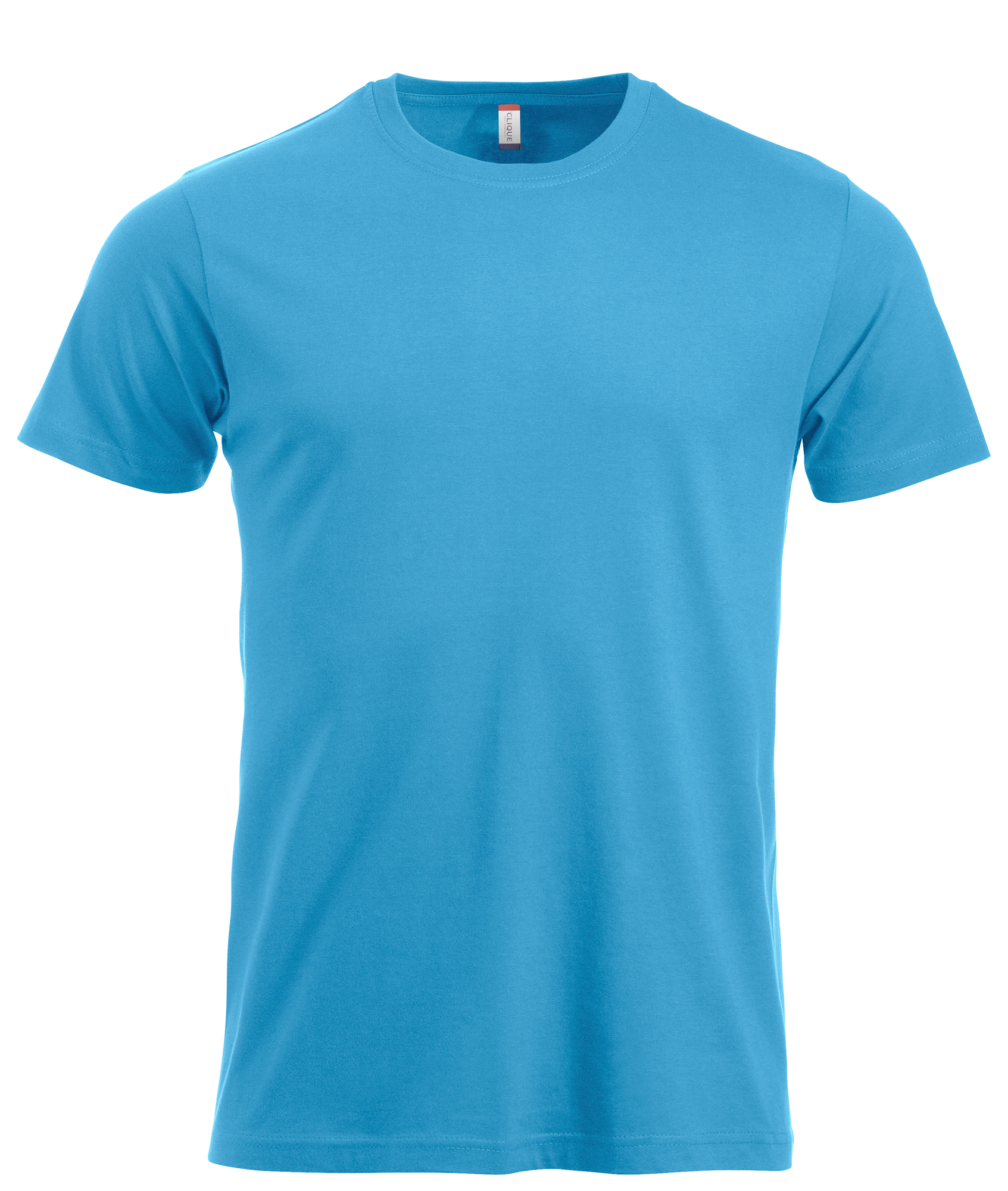 Clique New Classic-T herre i turkis, forfra