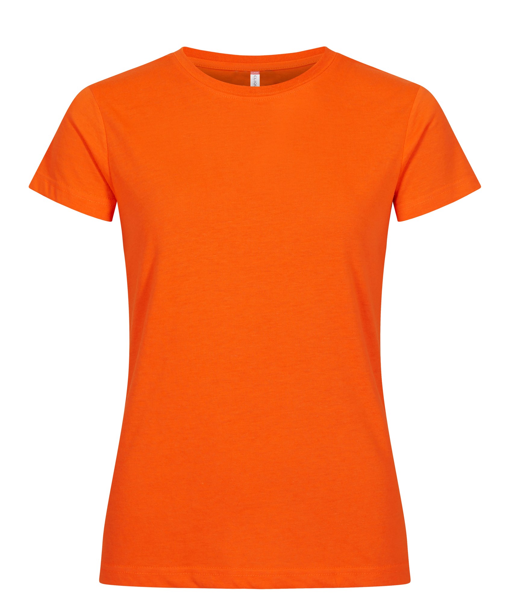 Clique New Classic-T dame i signaloransje, forfra