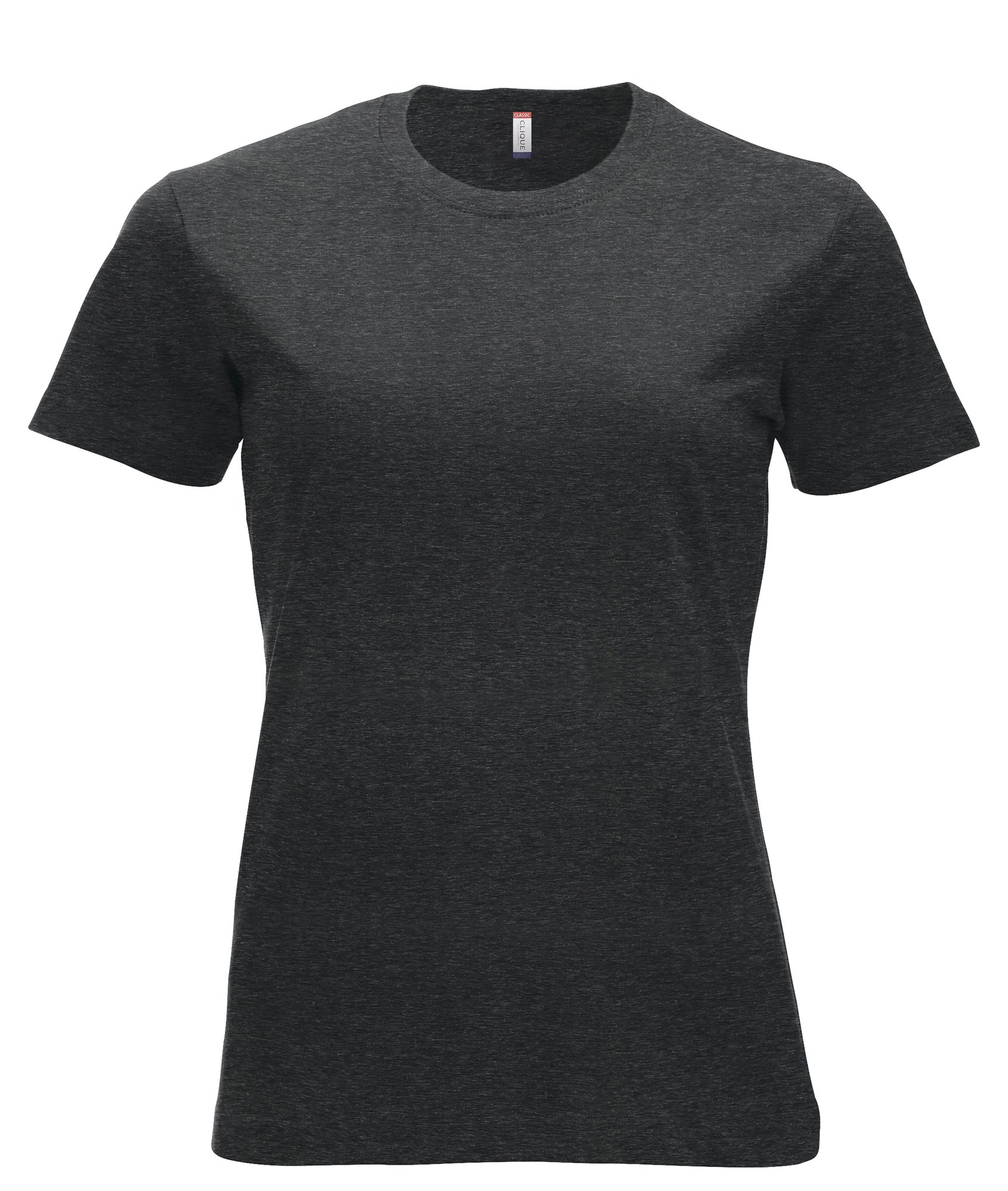 Clique New Classic-T dame i antrasitt melert, forfra