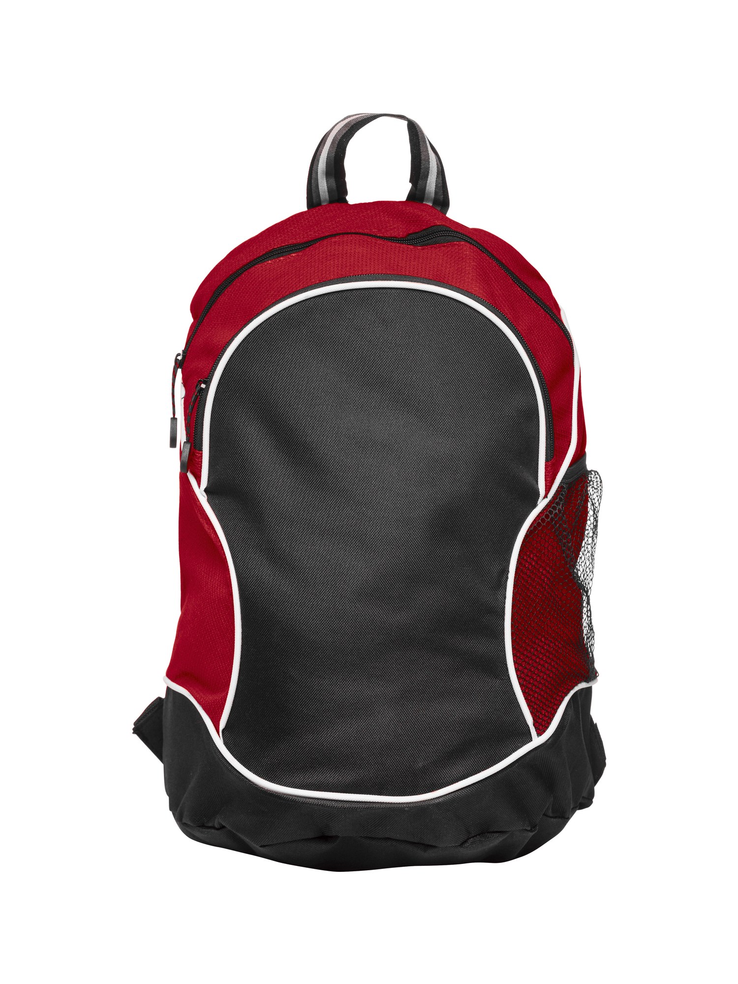 Clique Basic Backpack ryggsekk i rød, forfra