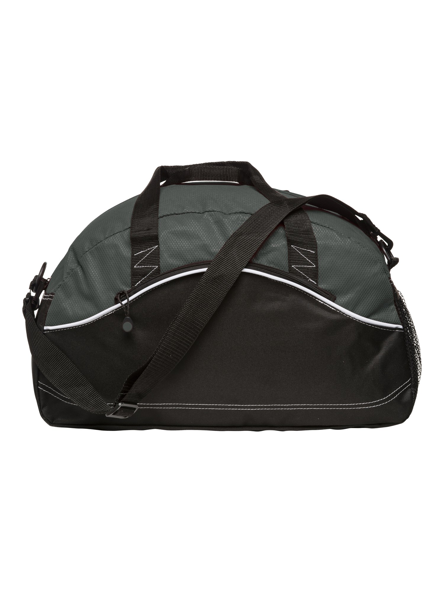 Clique Basic Bag sportsbag i pistolgrå, forfra