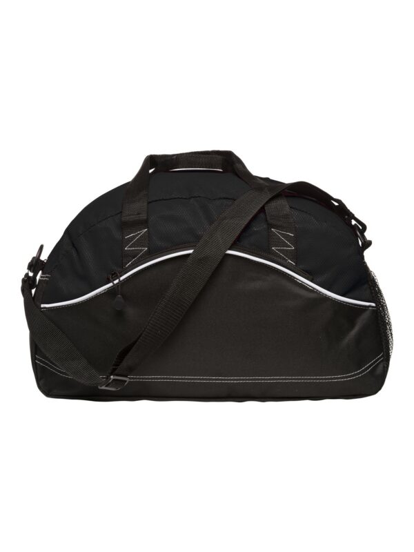 Clique Basic Bag sportsbag i svart, forfra