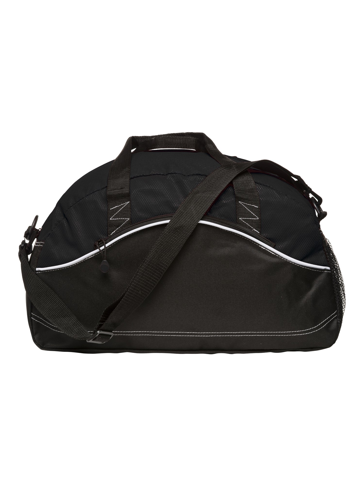 Clique Basic Bag sportsbag i svart, forfra