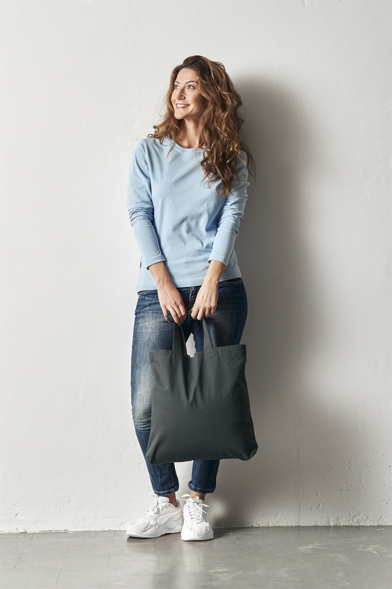 Cottover Tote Bag Heavy Large handlenett i bruk