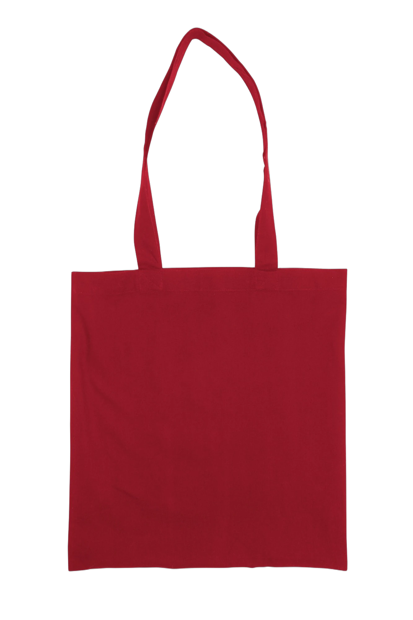 Cottover Tote Bag handlenett i rød, forfra