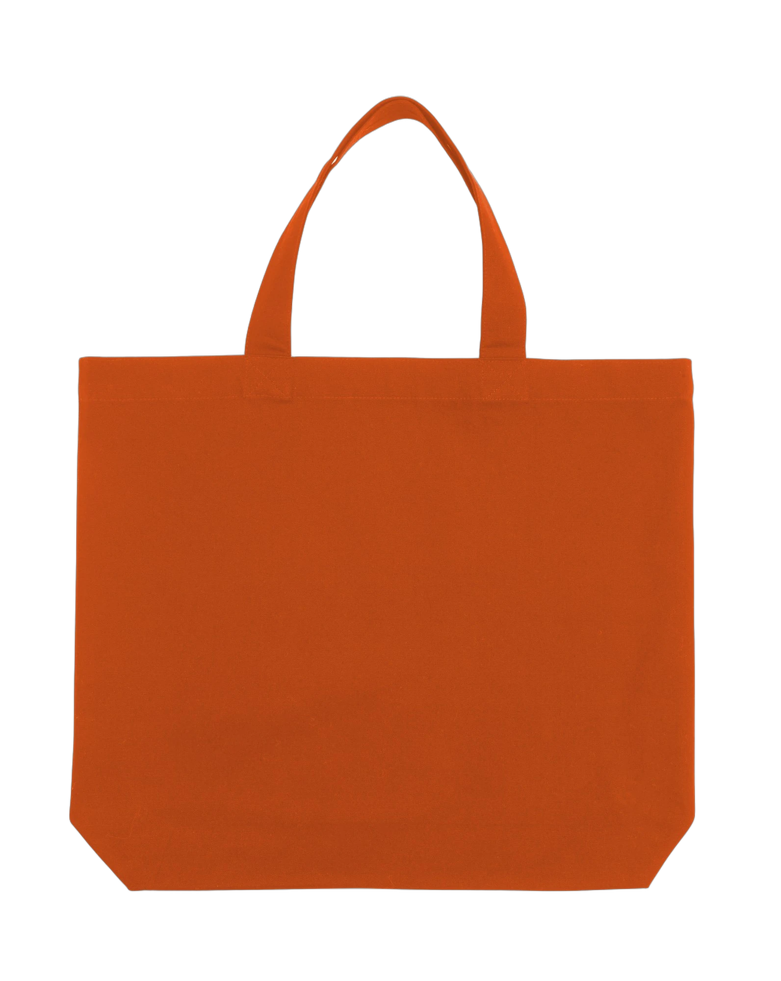 Cottover Tote Bag Heavy Large handlenett i oransje, forfra